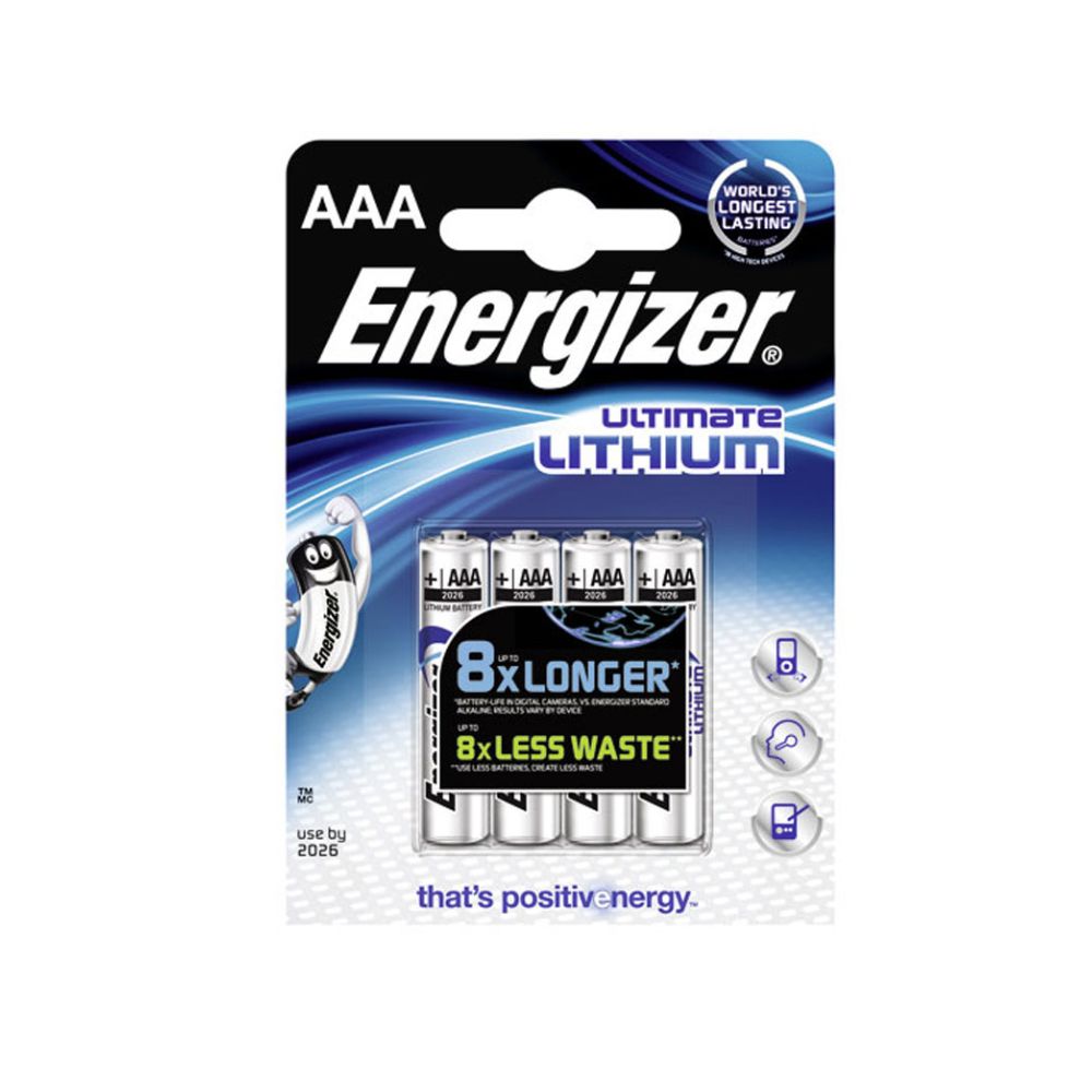 Energizer L92 Ultimate Lithium AAA Batterien