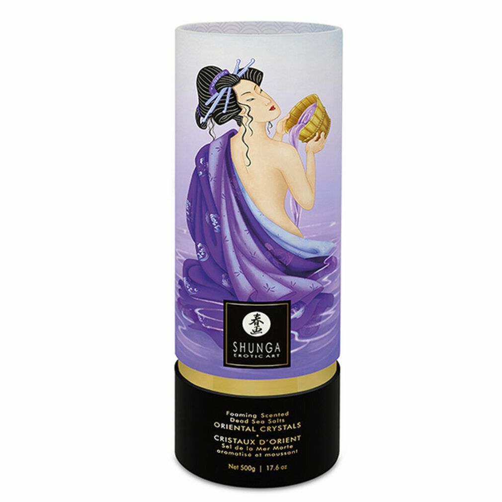 Luxuriöses Badesalz 'Oriental Crystals' | 100% Salz aus dem Toten Meer | Shunga