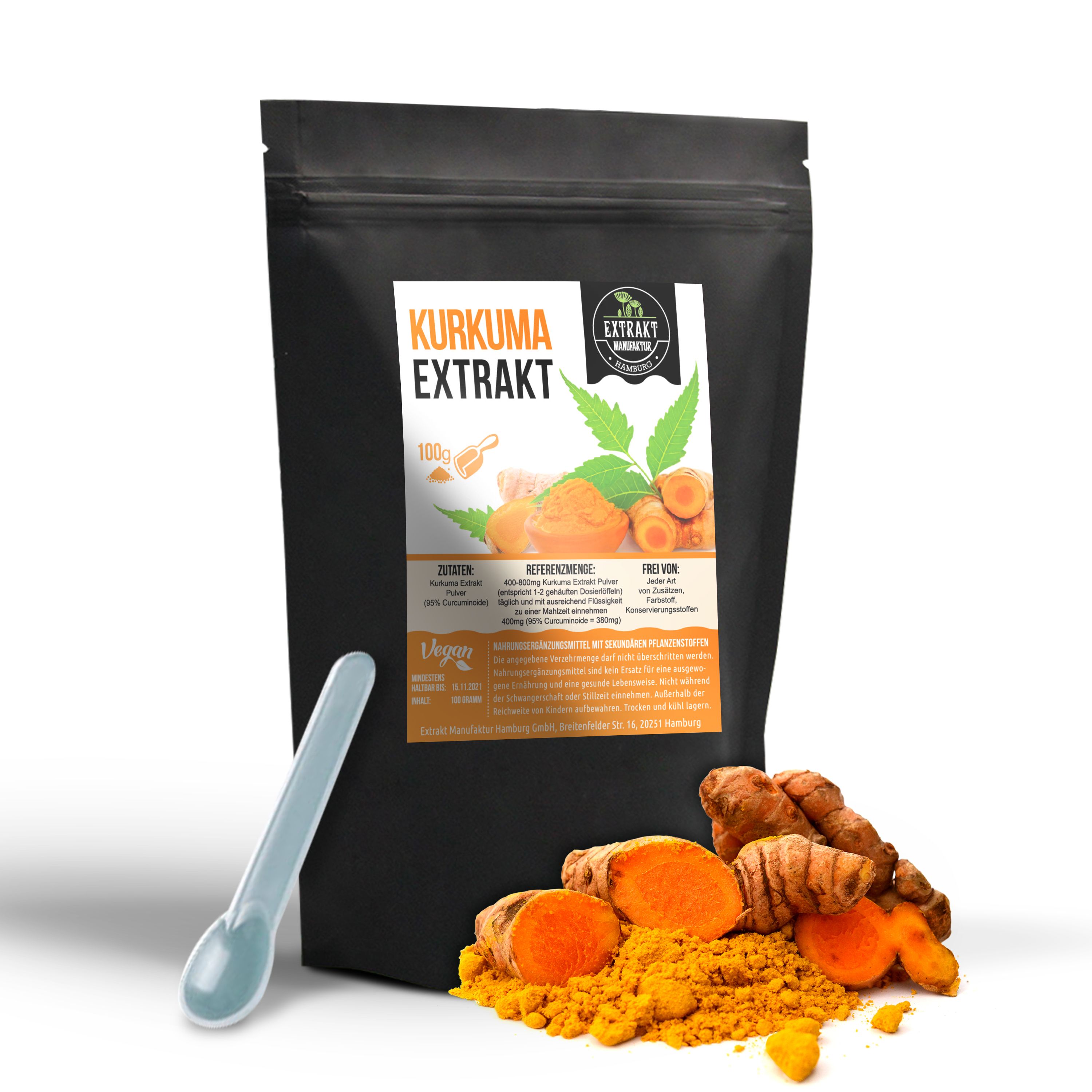 Extrakt Manufaktur Kurkuma Extrakt Pulver