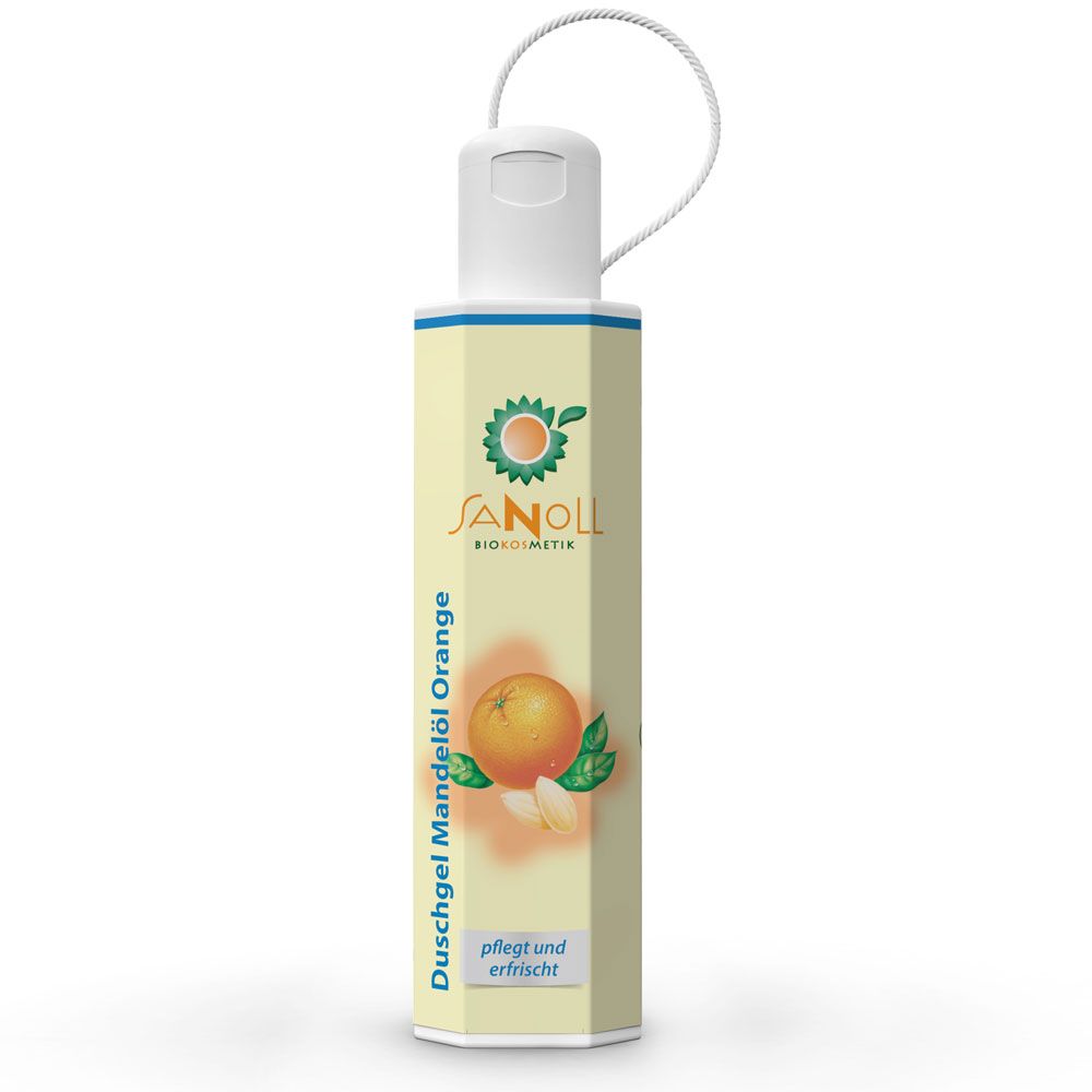 Sanoll Duschgel Mandelöl-Orange 200 ml