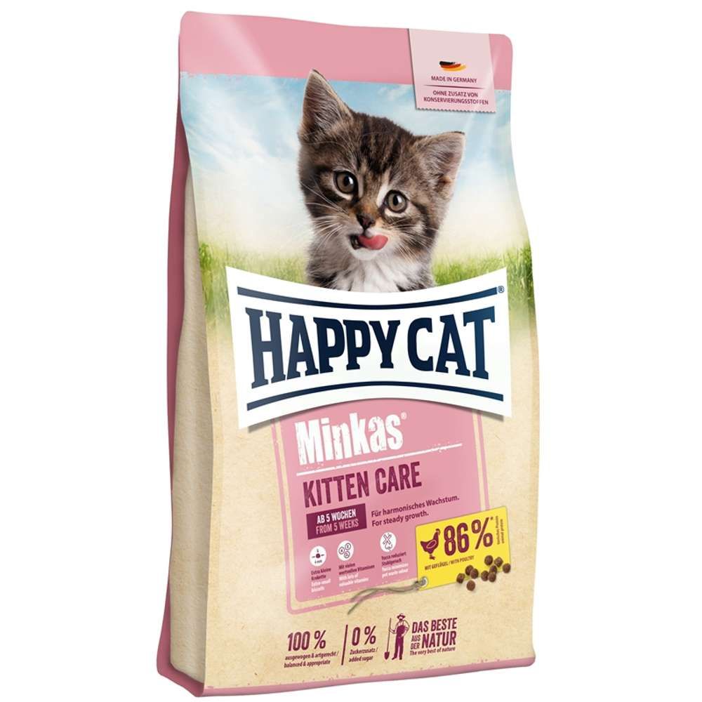 Happy Cat - Minkas Kitten Care Geflügel 500 g