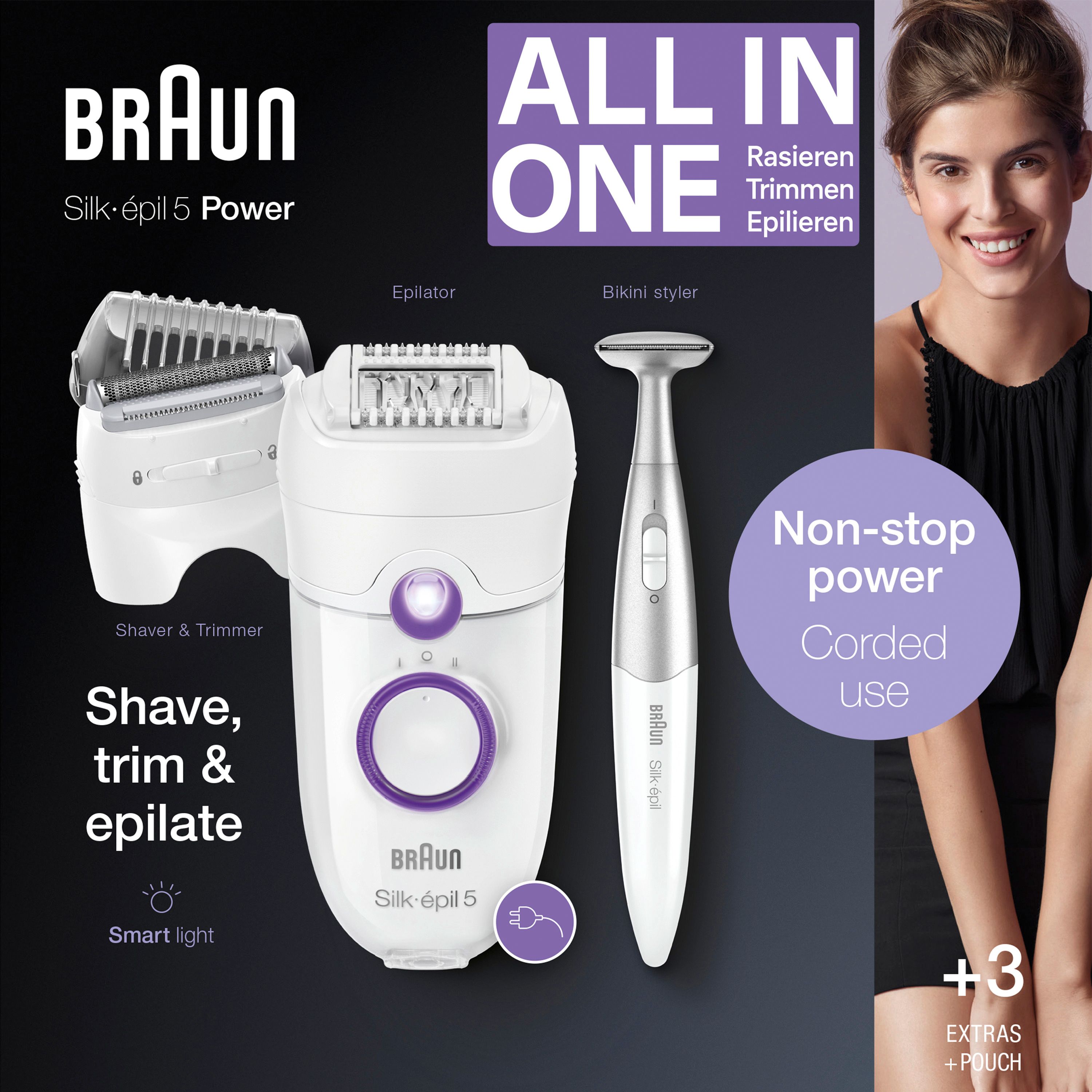 Braun - Epilierer "Silk-épil 5 5-825"