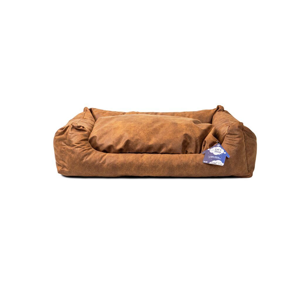 Let's Sleep Sweet Dreams Hundekorb Mit Kissen xl Cognac 1 St