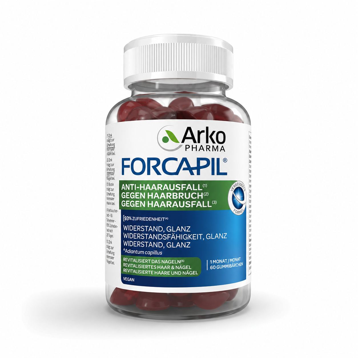 Arkopharma  FORCAPIL Gegen Haarausfall Gummies