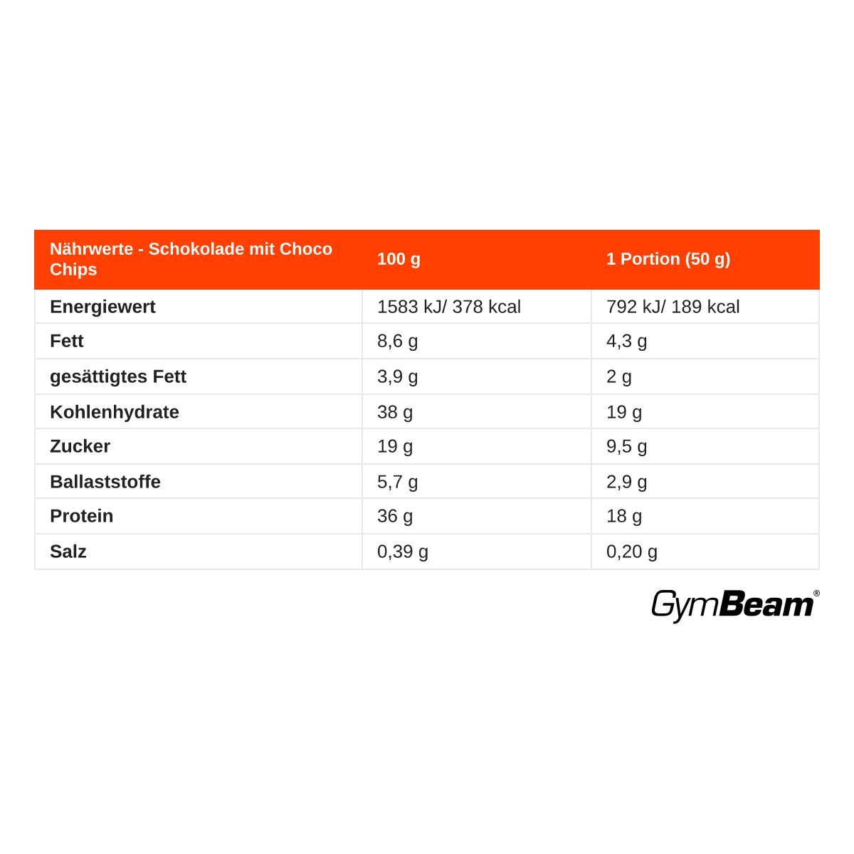 GymBeam Protein Mug Cake Mix Vanille mit Heidelbeerstückchen