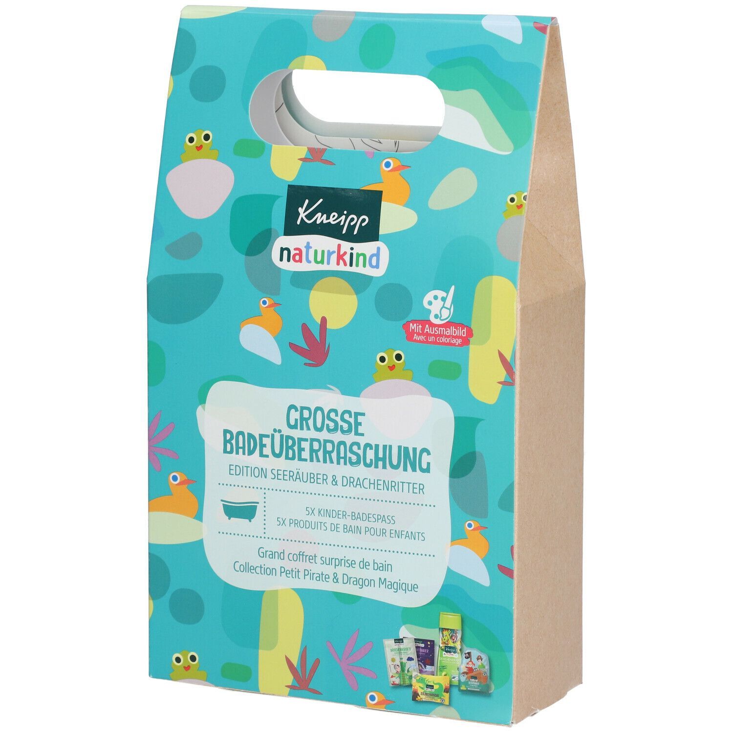 Kneipp® naturkind Große Badeüberraschung Edition Seeräuber & Drachenritter