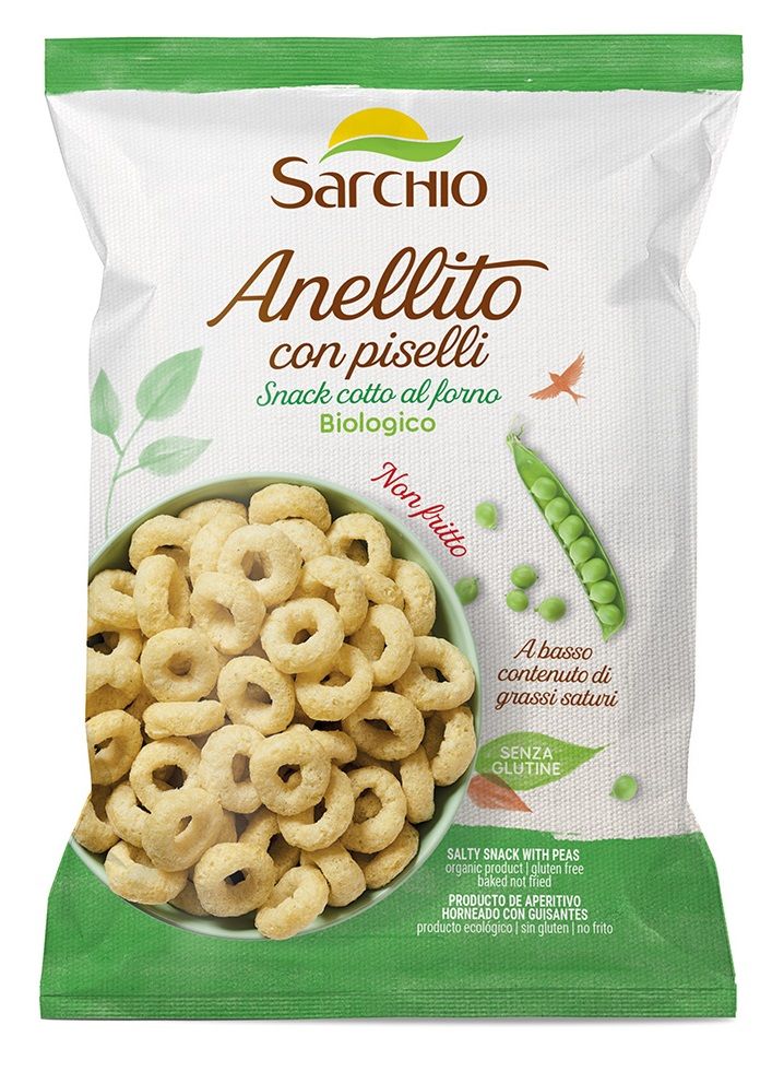 Anellito con Piselli Snack Senza Glutine - Sarchio