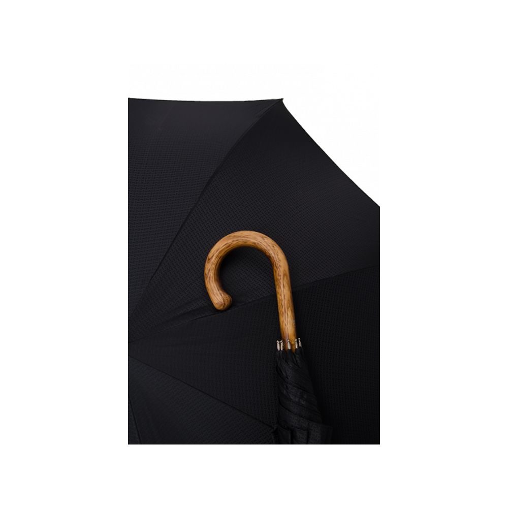 Gastrock 'STEPBRELLA' Automatik-Stützschirm – Grau-Bordeaux, Höhenverstellbar Bis 92 Cm, Belastbar Bis 100 Kg