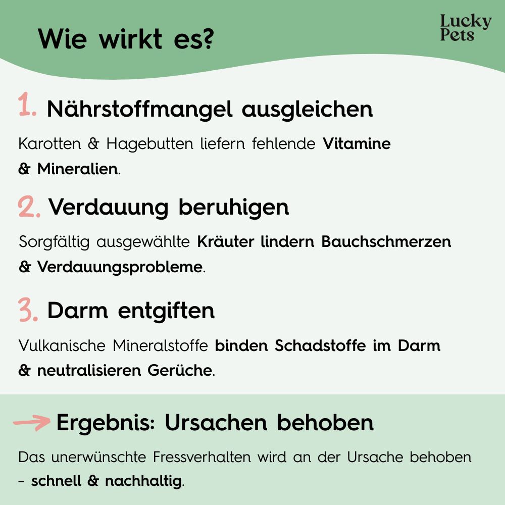 Lucky Pets Gras- & Kotfresser Tabletten