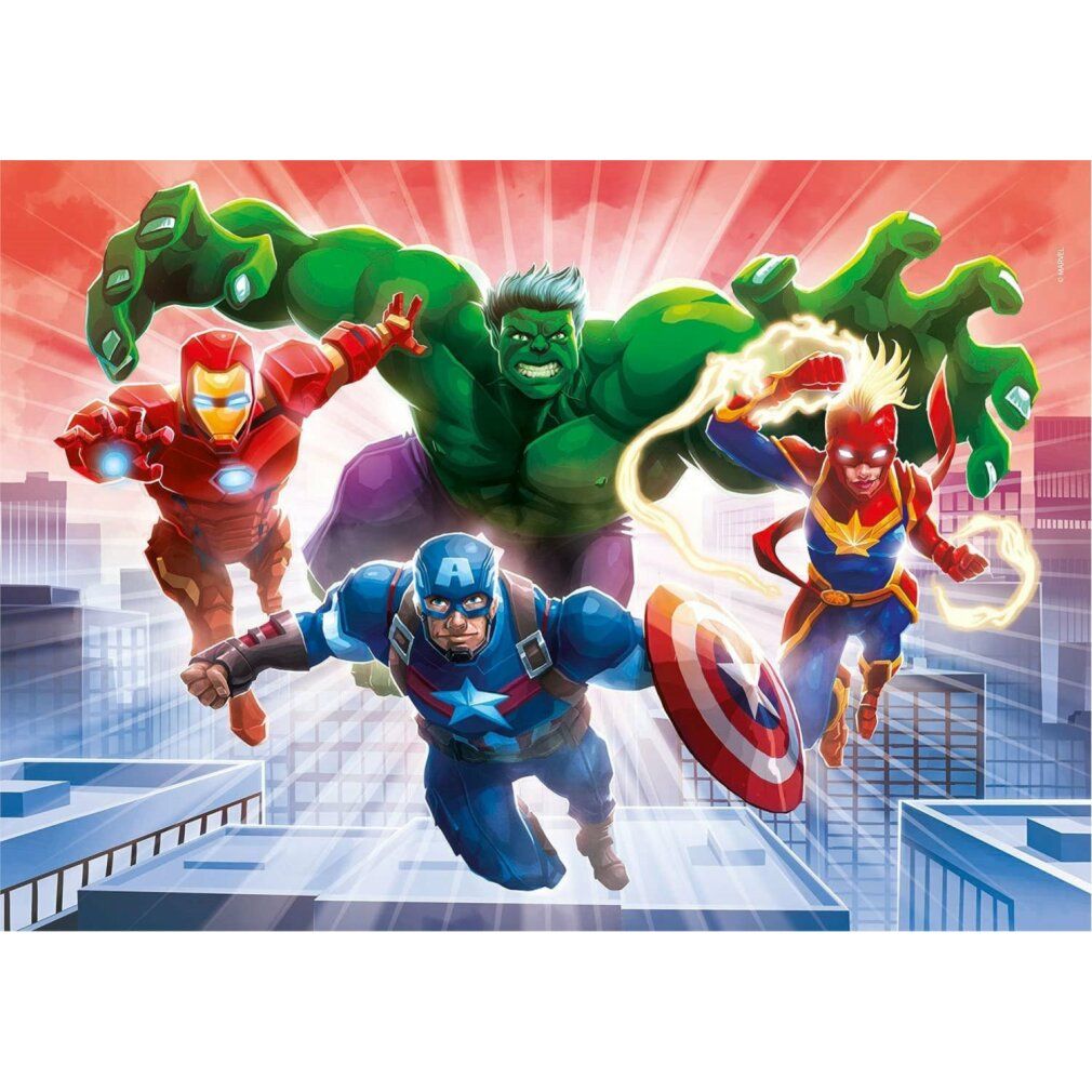 Marvel Avengers Leuchtendes Puzzle 104tlg.