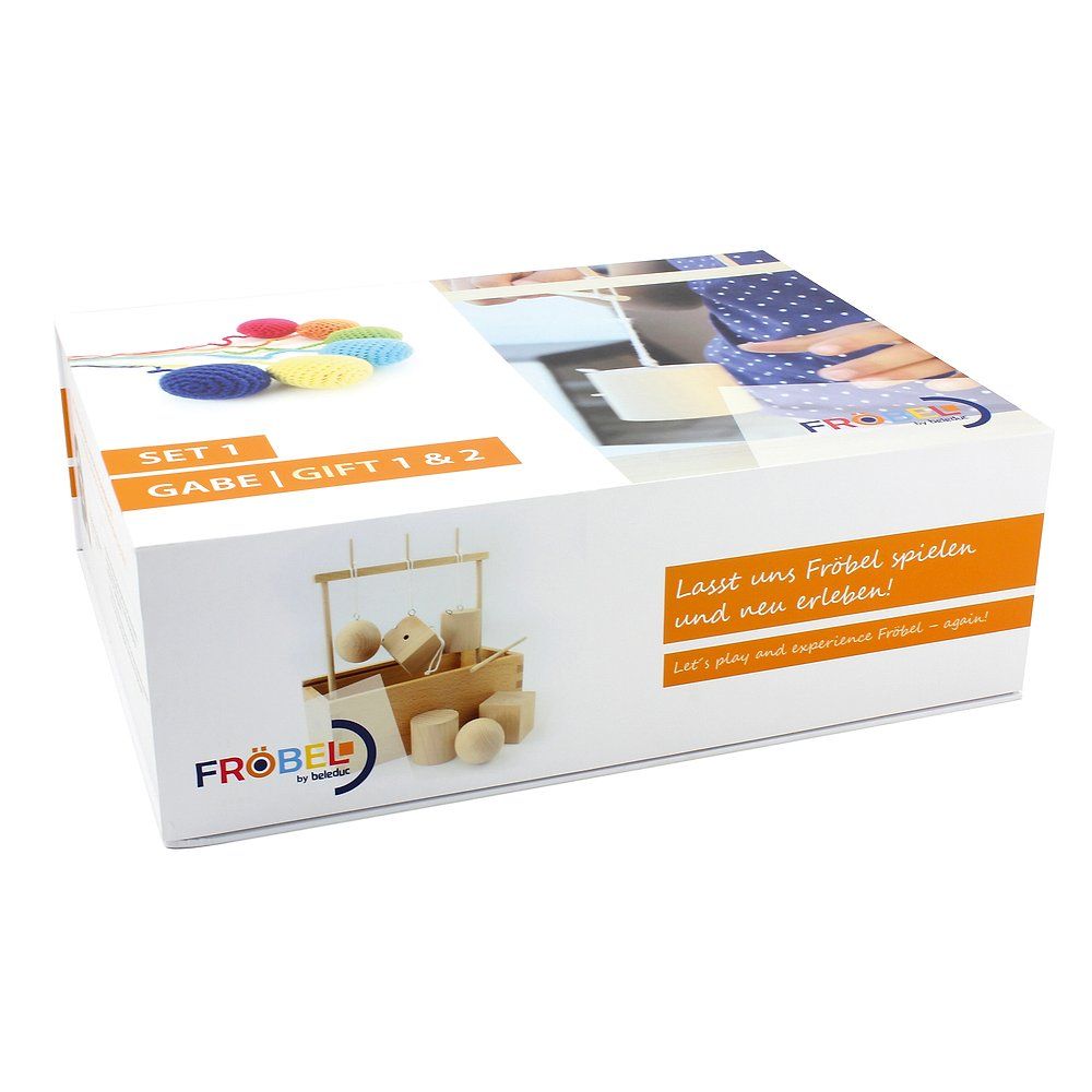 Beleduc Lernspiele-Set Fröbelbausatz 1
