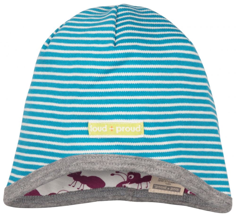 loud + proud Mütze, petrol