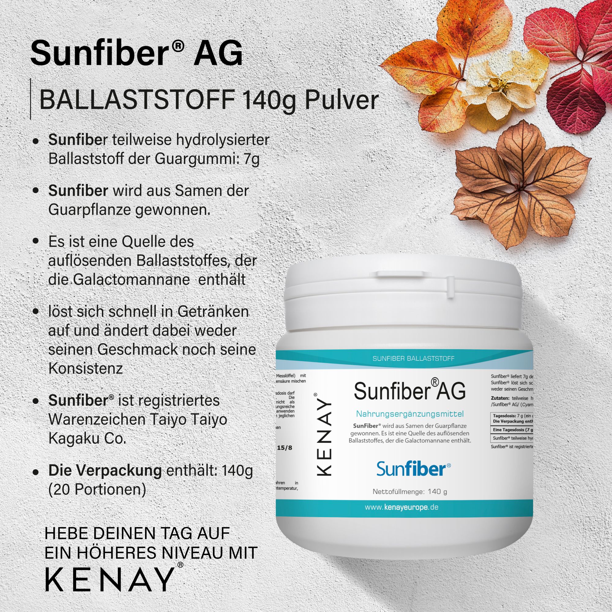 Sunfiber® AG BALLASTSTOFF KENAY®