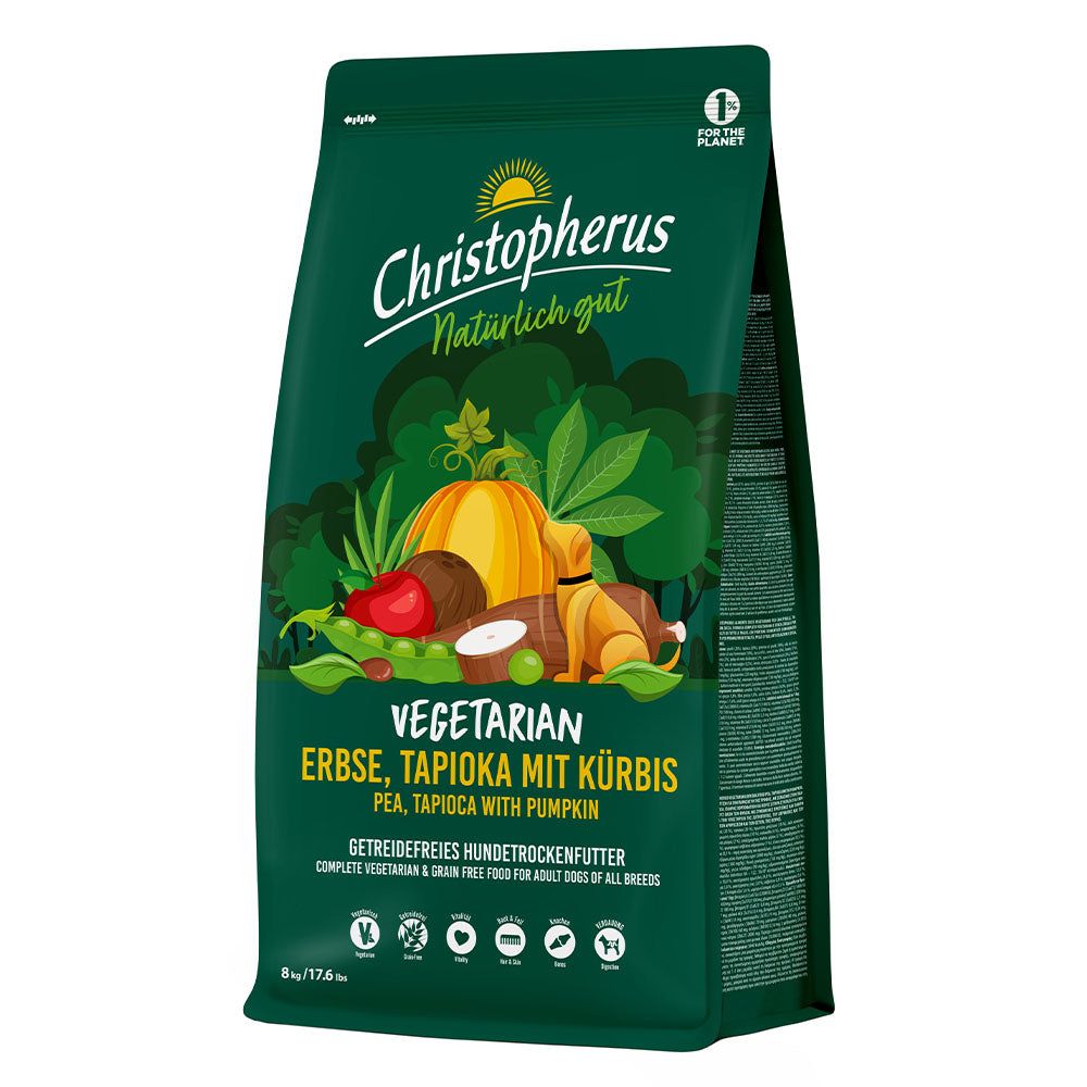 Christopherus Vegetarian - Erbse, Tapioka mit Kürbis