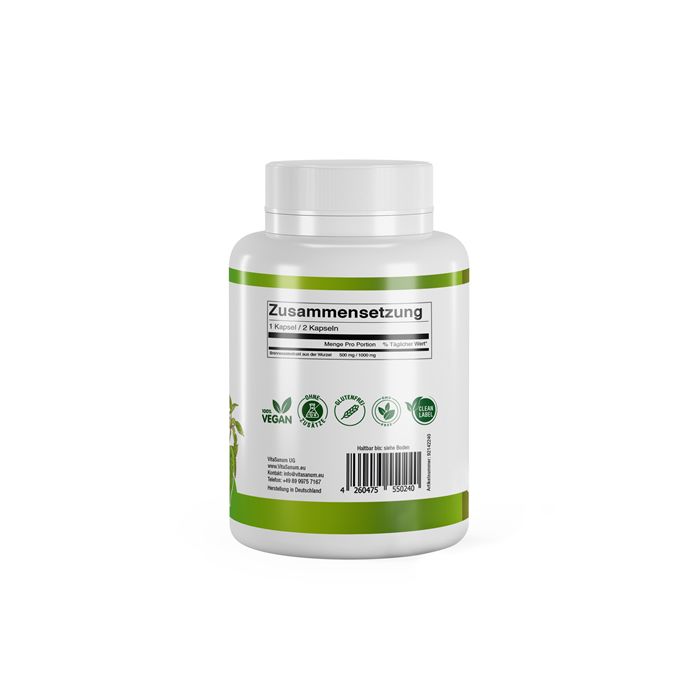 VitaSanum®- Brennessel (Urtica dioica) 1000 mg 100 St Kapseln