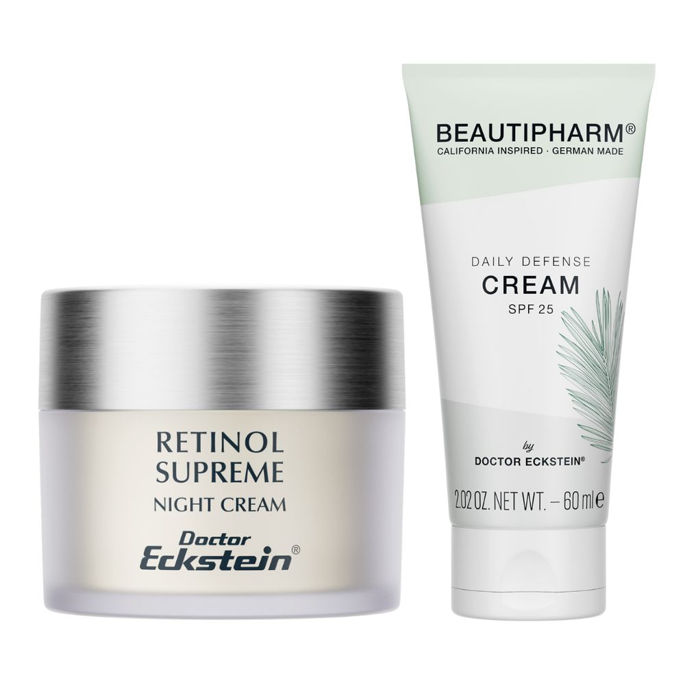 Doctor Eckstein Sparset Retinol Supreme + Daily Defense Cream SPF25