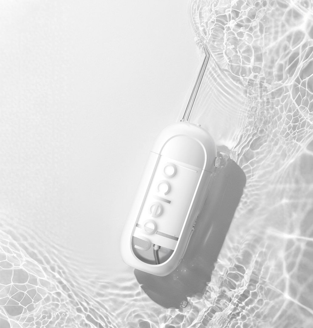 Oclean W10 Tragbare Munddusche Lite, Weiß