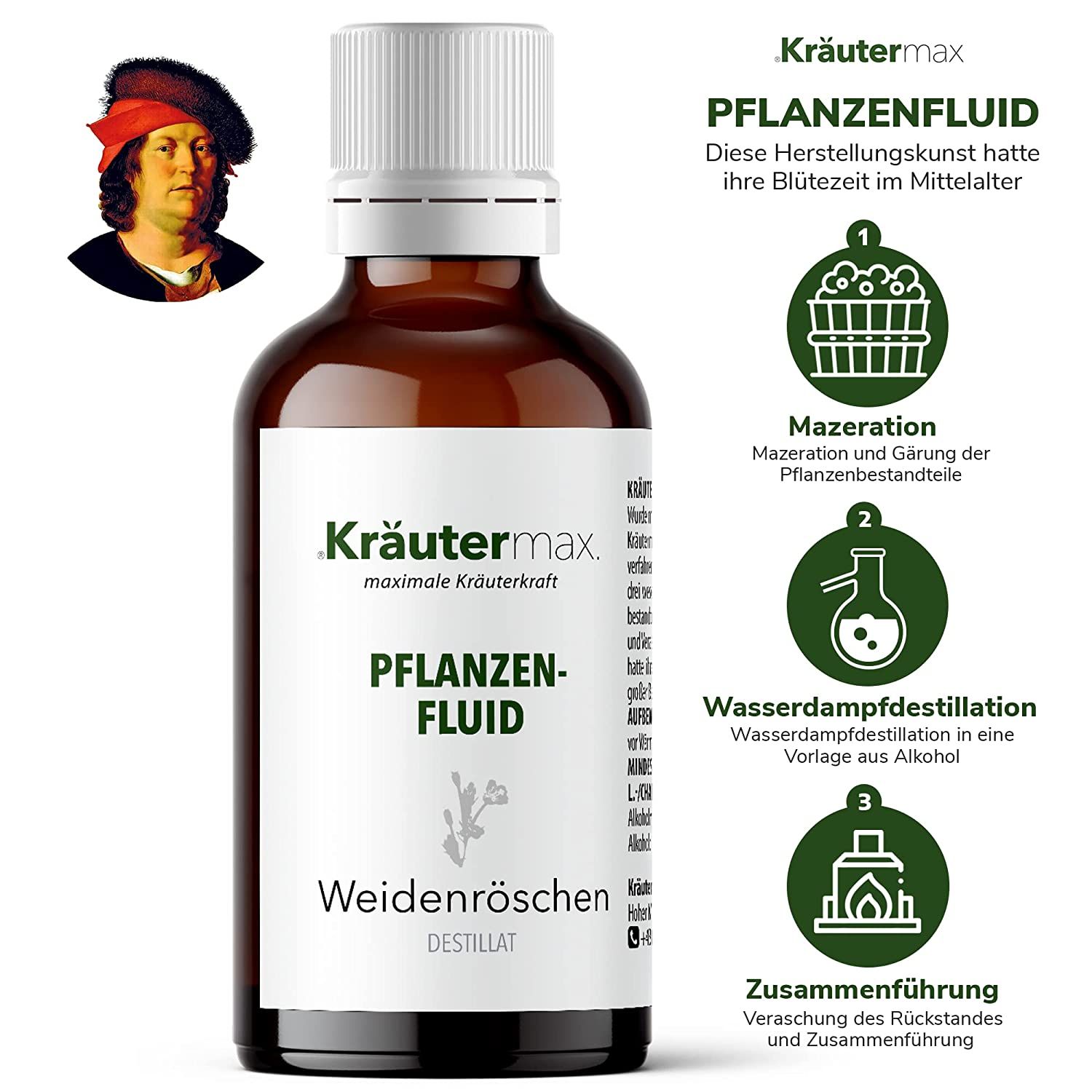 Kräutermax Pflanzenfluid Weidenröschen Tropfen 50 ml