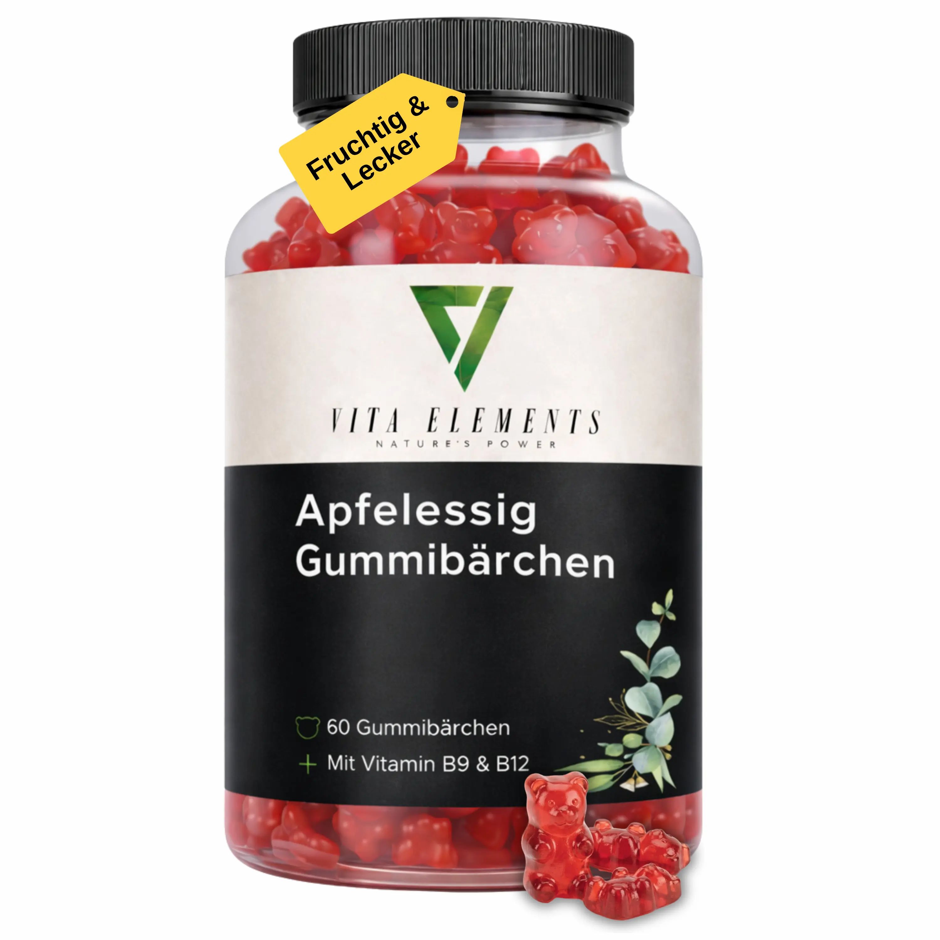 Vita Elements Apfelessig Gummibärchen 0,187 kg