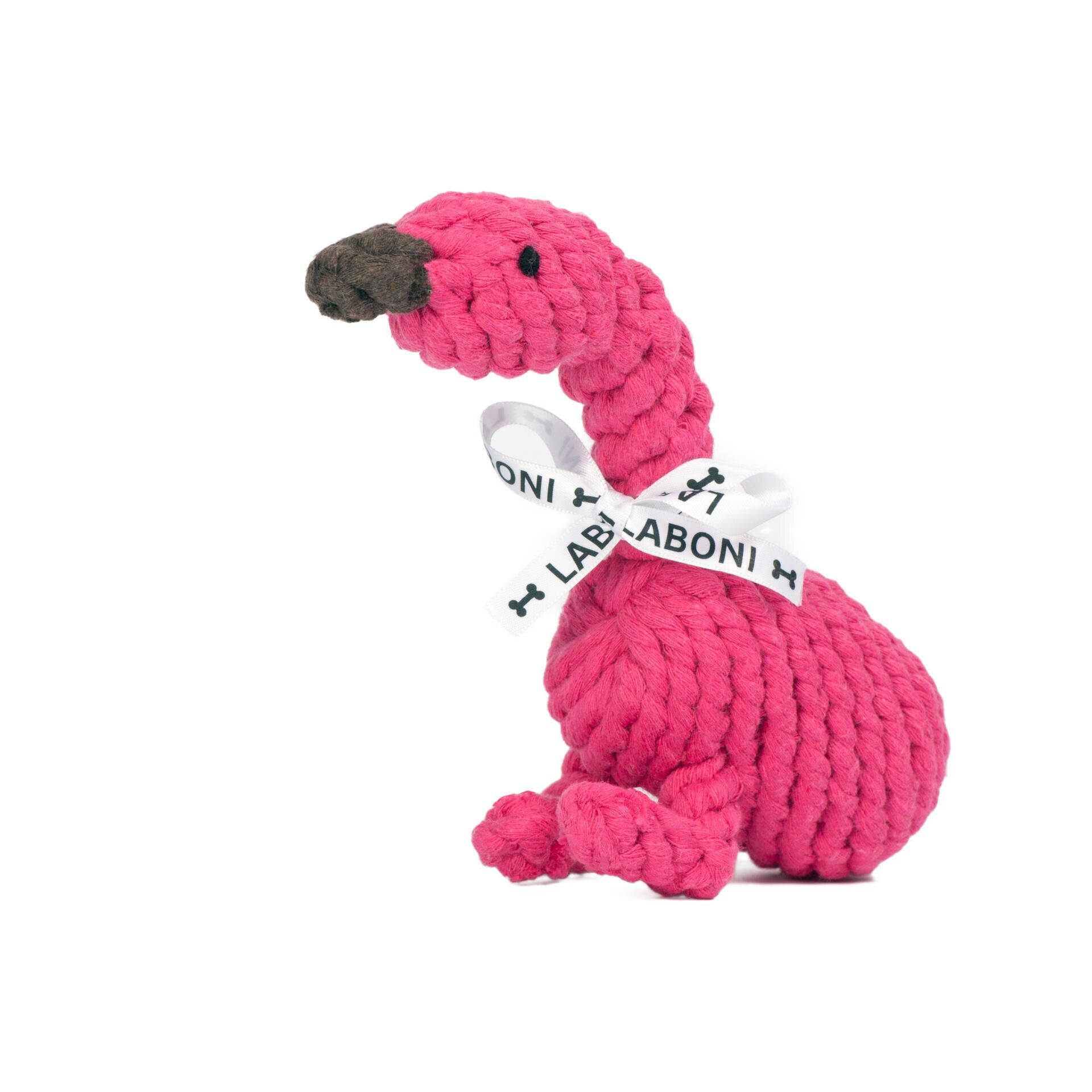 Hundespielzeug Franzi Flamingo - Laboni