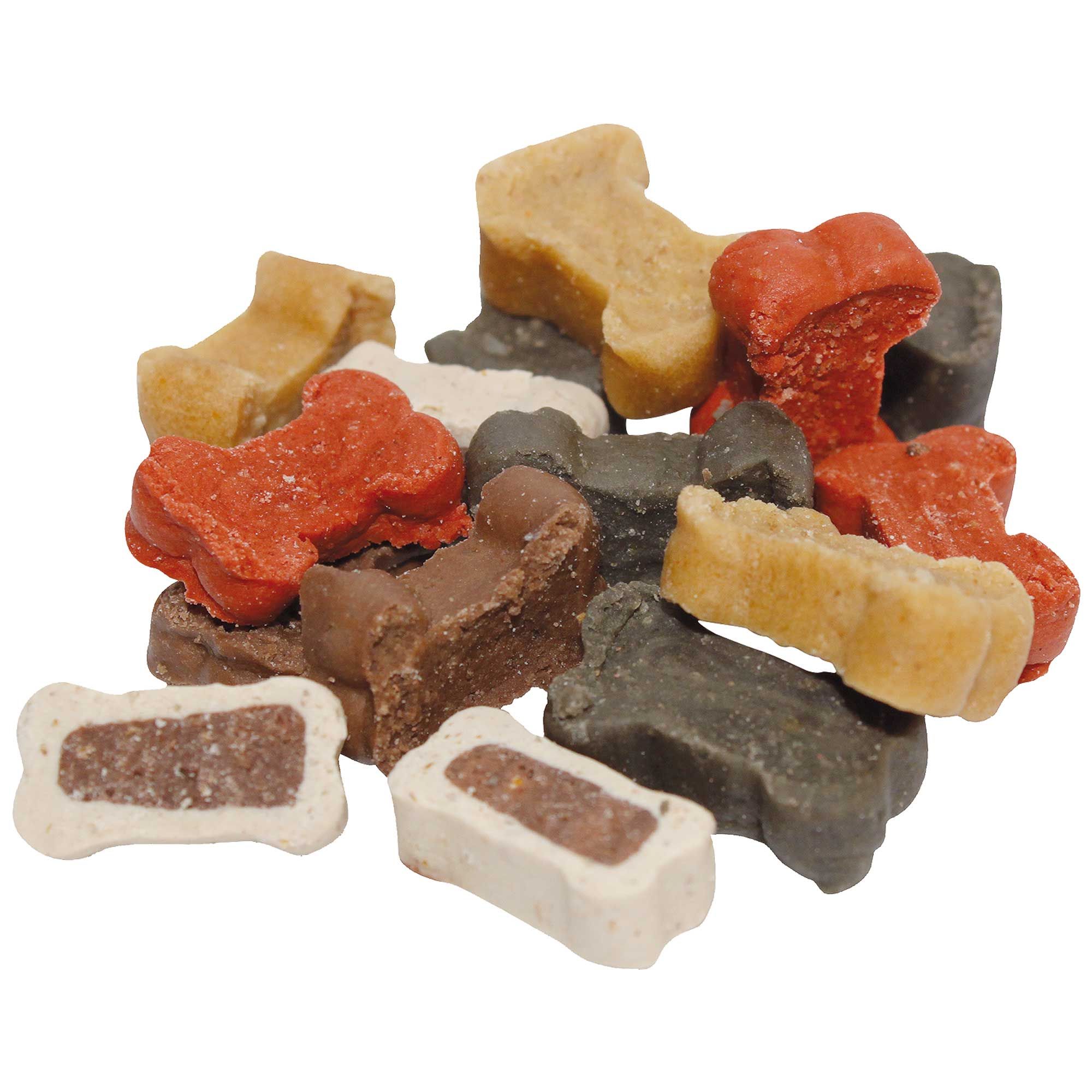 Schecker Hundeleckerli - Snacky-Mix - Softig weiche Hundeleckerli in 5 Varianten