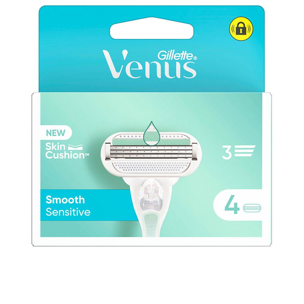 VENUS SMOOTH SENSITIVE Ladegerät 4 Nachfüllungen
