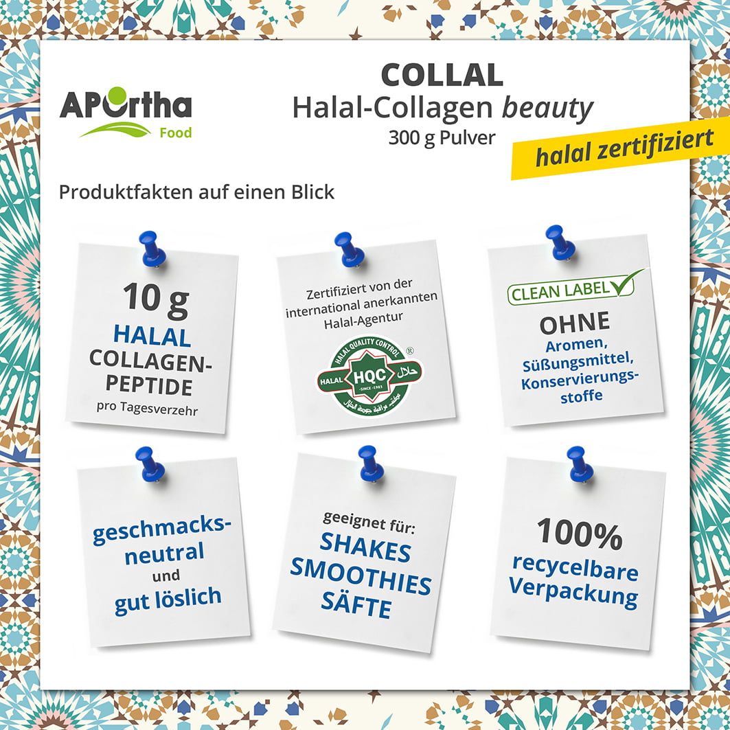 Collal® Halal-Collagen - beauty 300 g Pulver