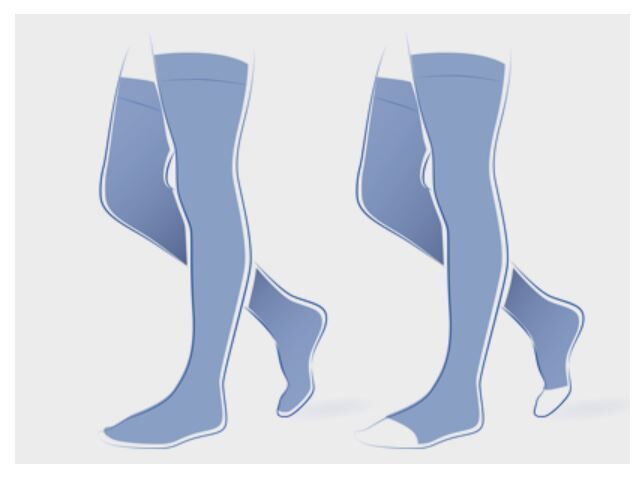 THUASNE Venoflex Micro Kompressionsstrümpfe