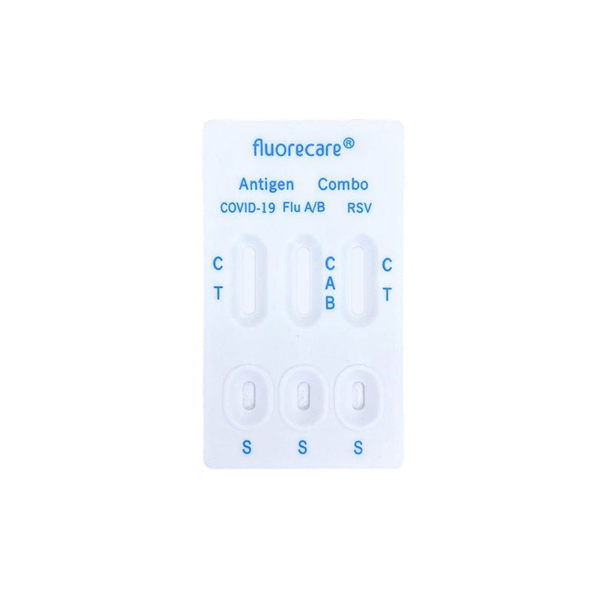 fluorecare® 4in1 SARS-CoV-2, Influenza A/B & RSV Combo-Schnelltest + Gratis Nanovio Ffp2 Maske 40 St Test