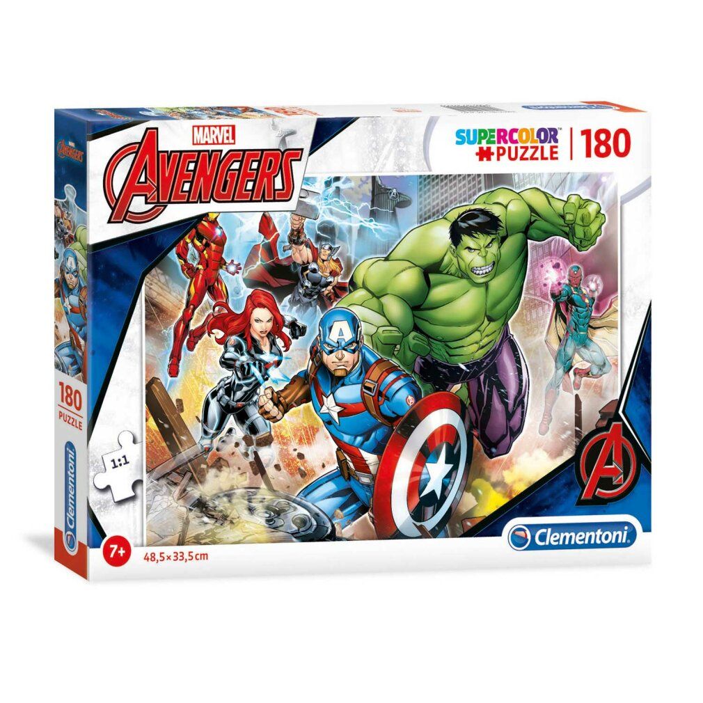 Clementoni 180 Pcs.Puzzle Avengers 29295 X6
