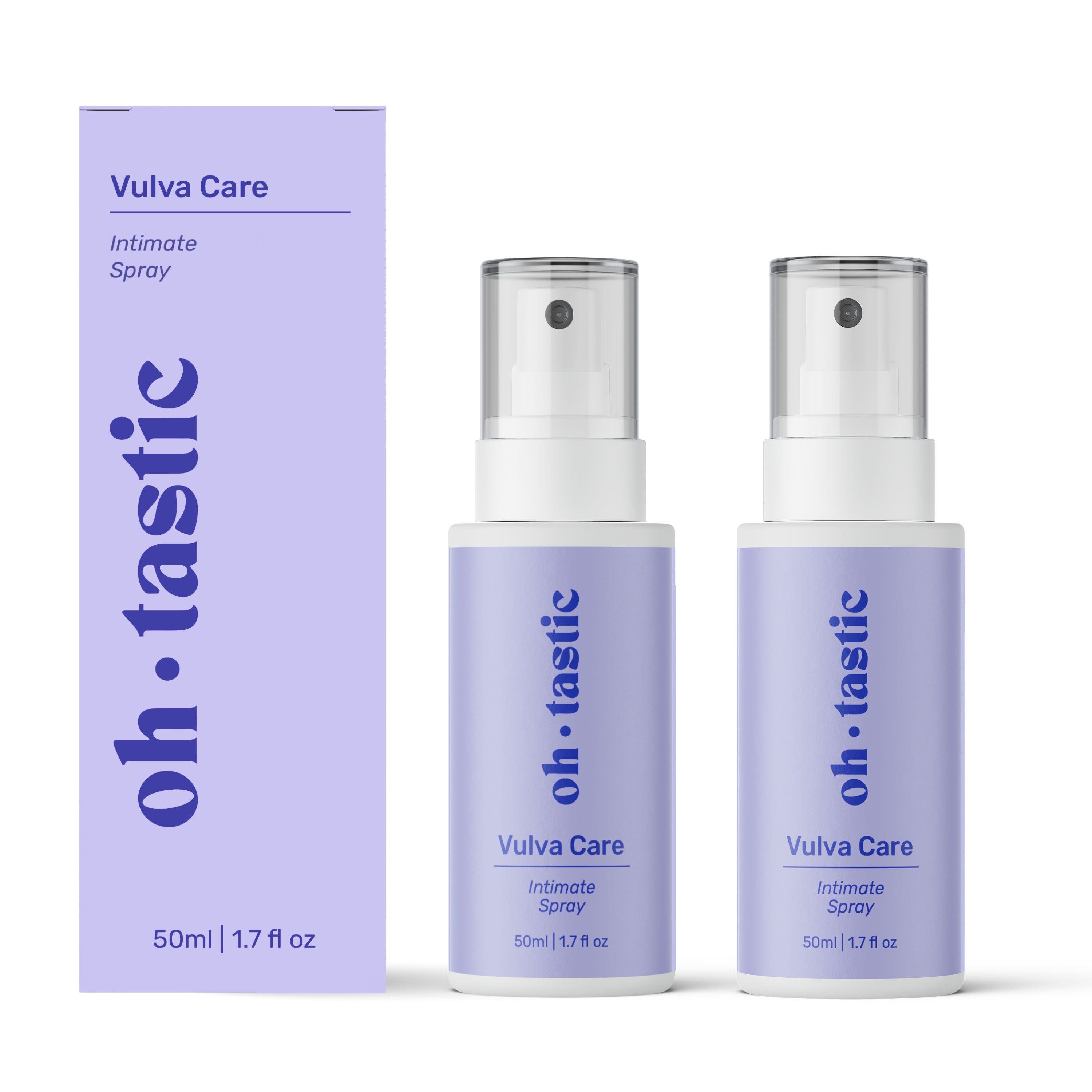 ohtastic Intimspray für Frauen 2x50 ml Vaginalspray