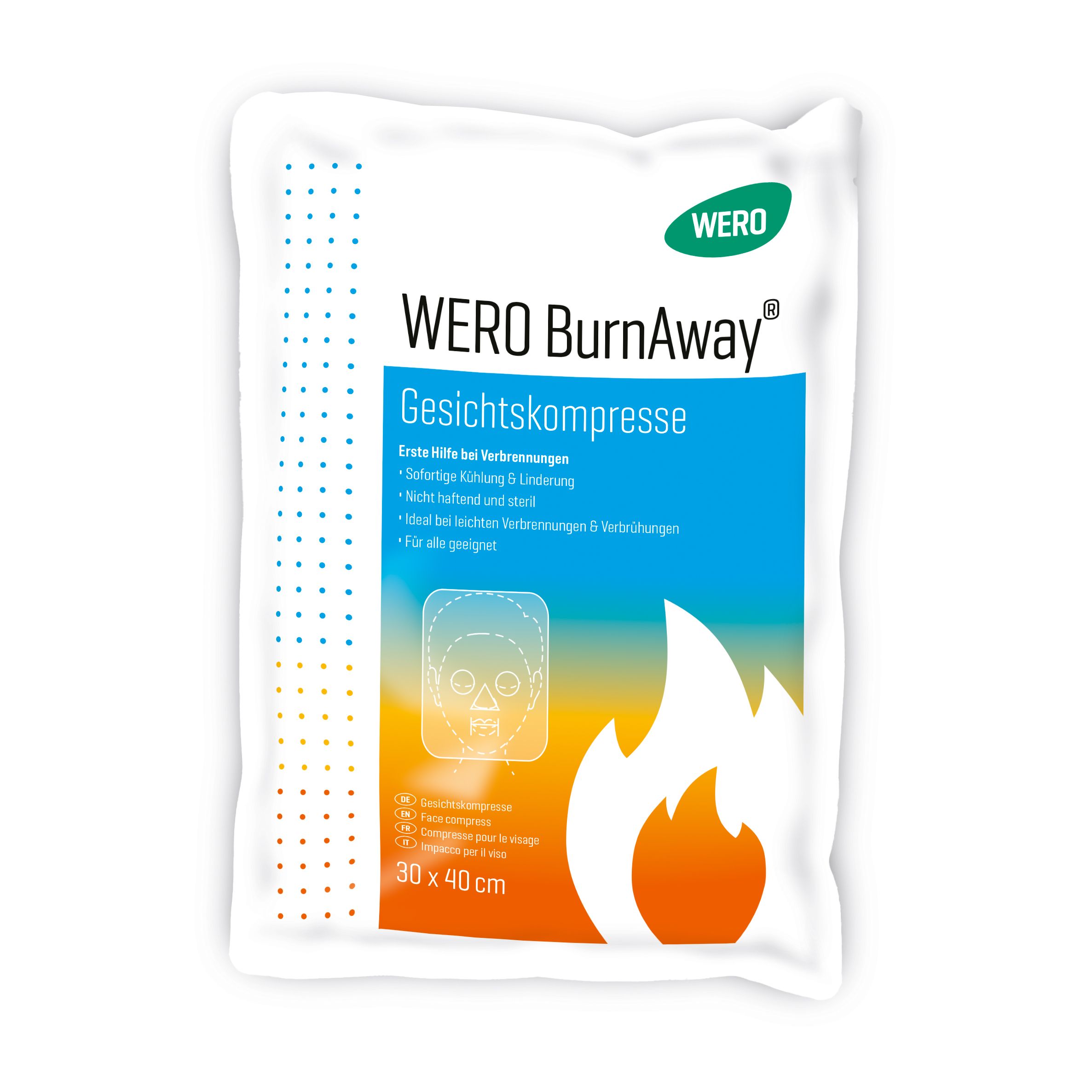 WERO BurnAway - Gesichtskompresse