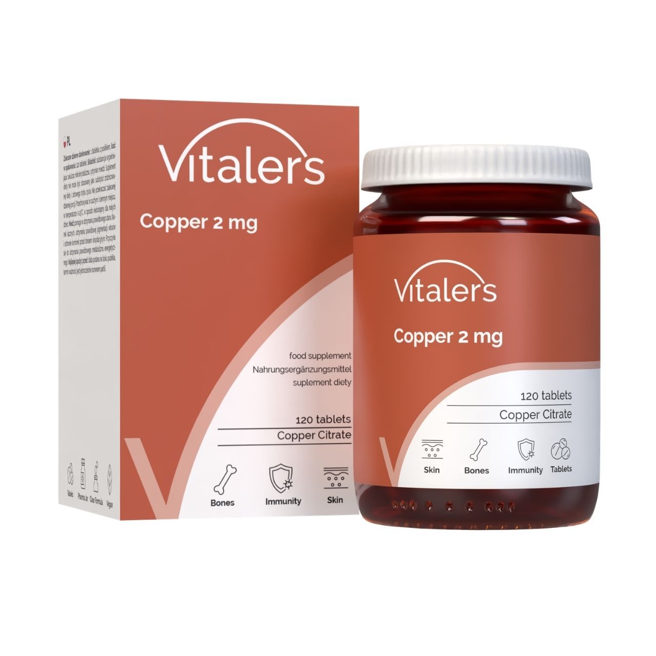 Vitaler’s Kupfer 2 mg 120 St Tabletten