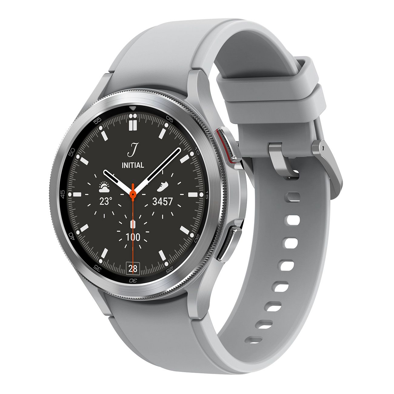 Samsung R890 Galaxy Watch 4 Classic 46mm silber Smartwatch