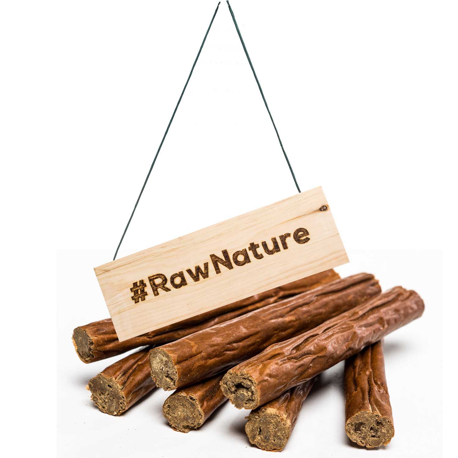 RAW Nature Hundesnack, Pferd Hunde-Zigarren, Dörrfleisch Kausnack