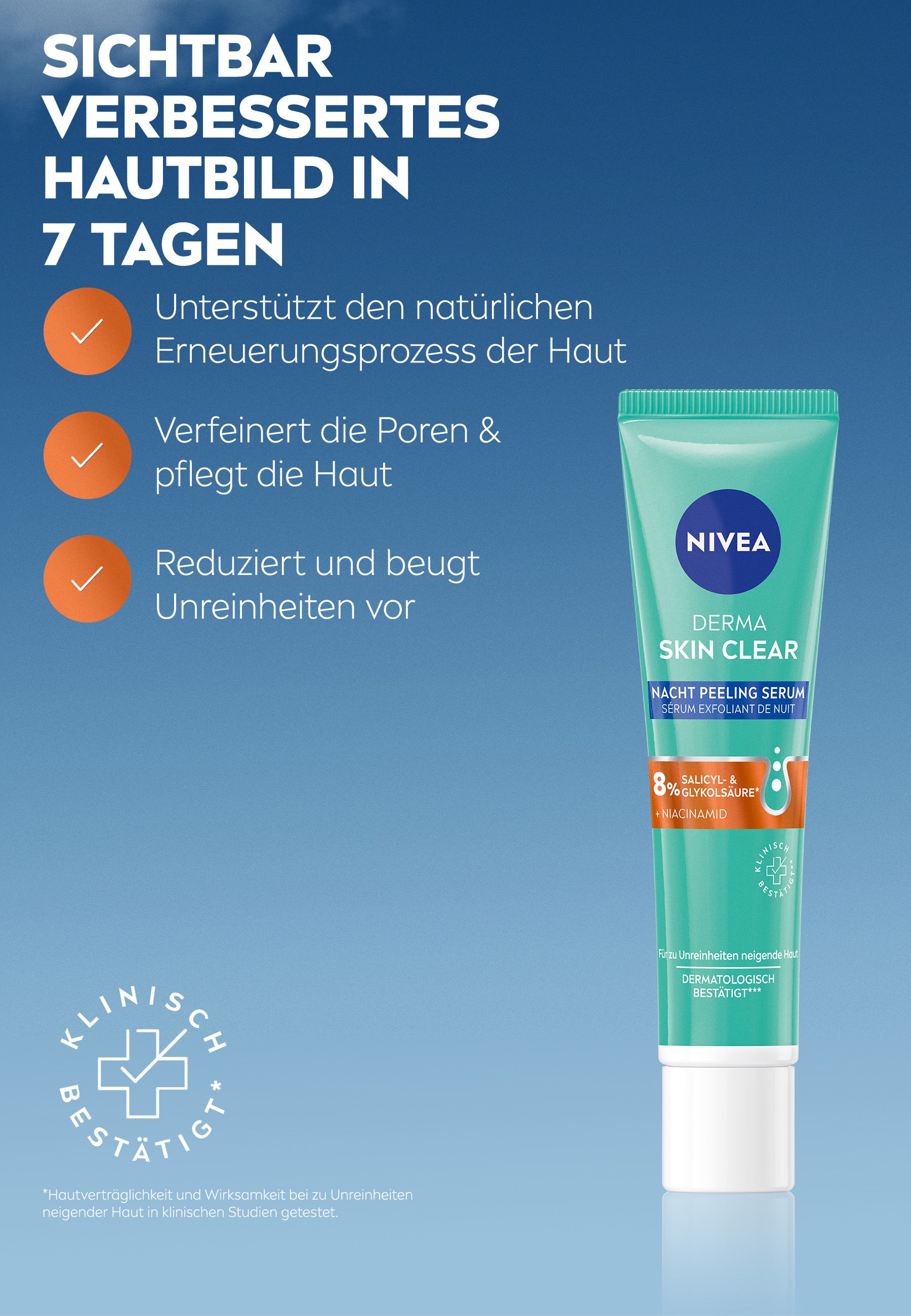 NIVEA Derma Skin Clear Day & Night Routine Set 5-teilig