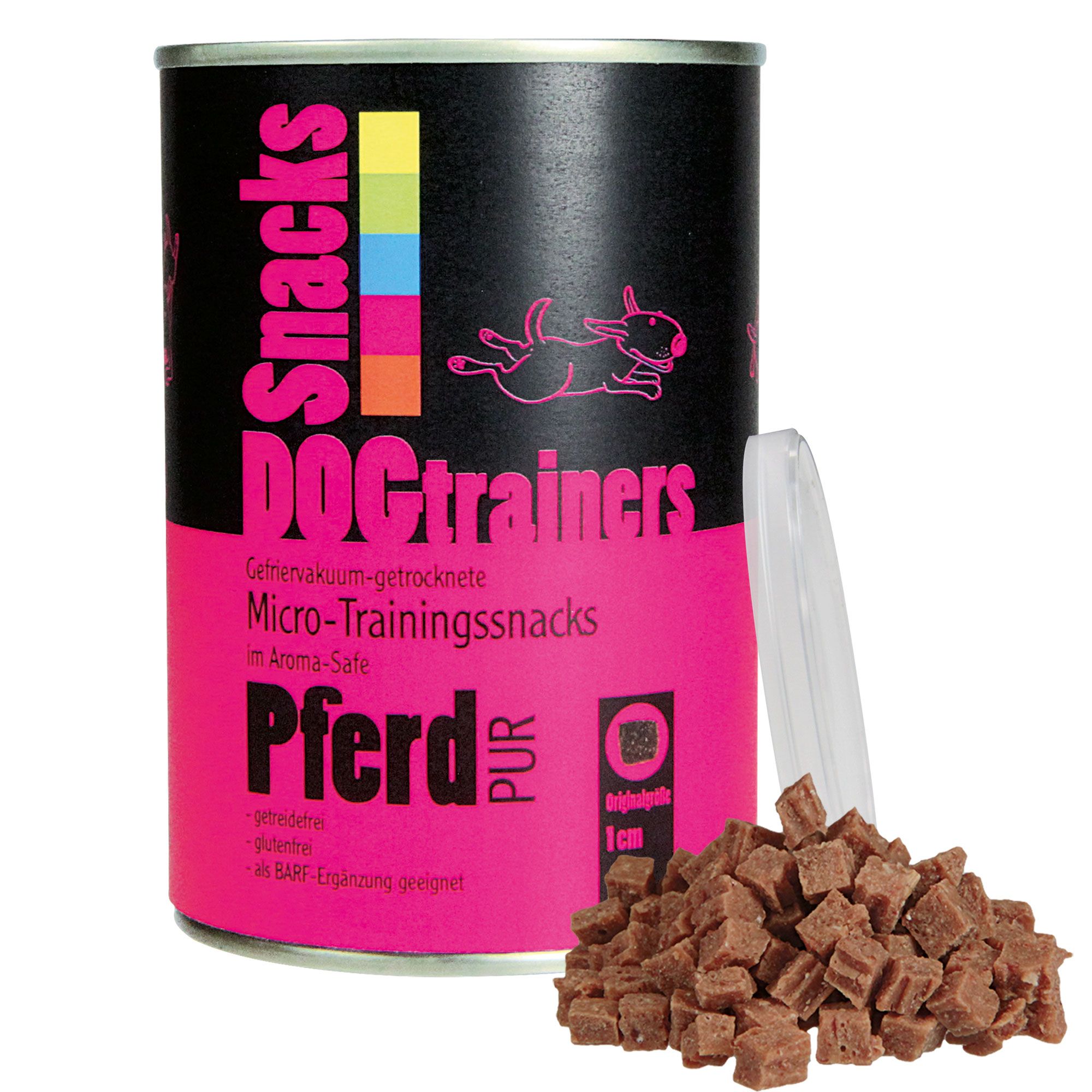 Schecker Hundesnack - Dogtrainers Pferd PUR 1x100 g Futter