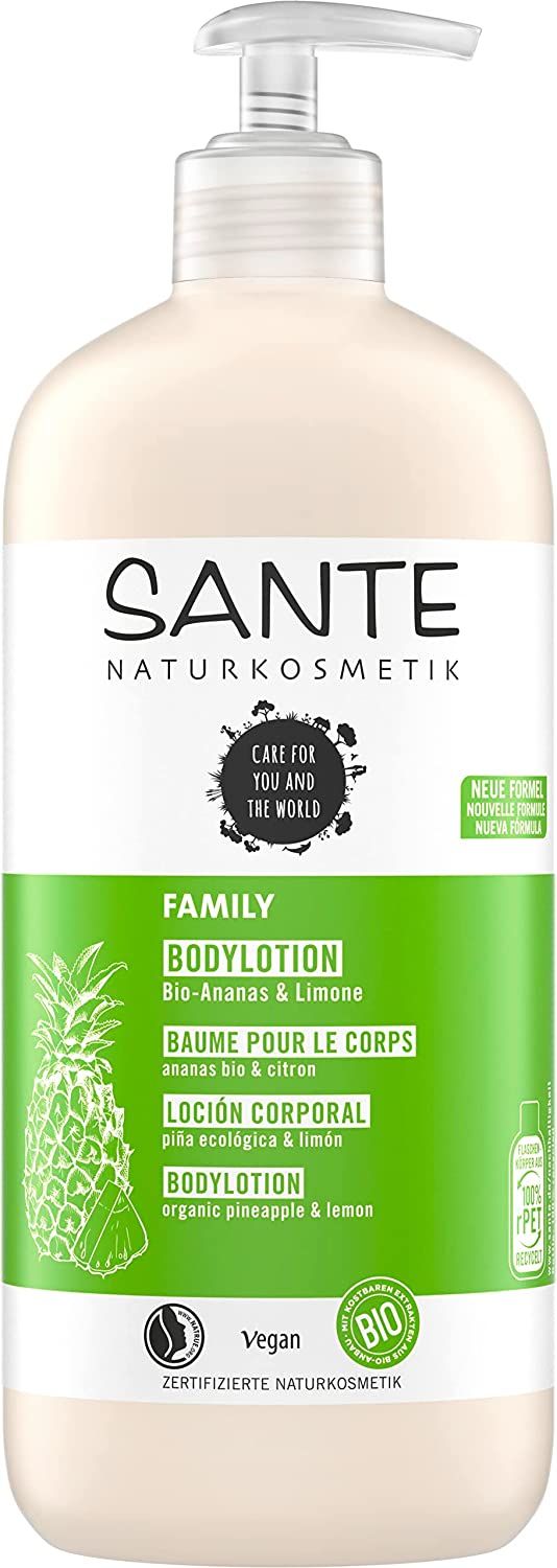 Sante Naturkosmetik Feuchtigkeitsspendende Körperpflege gegen trockene Haut