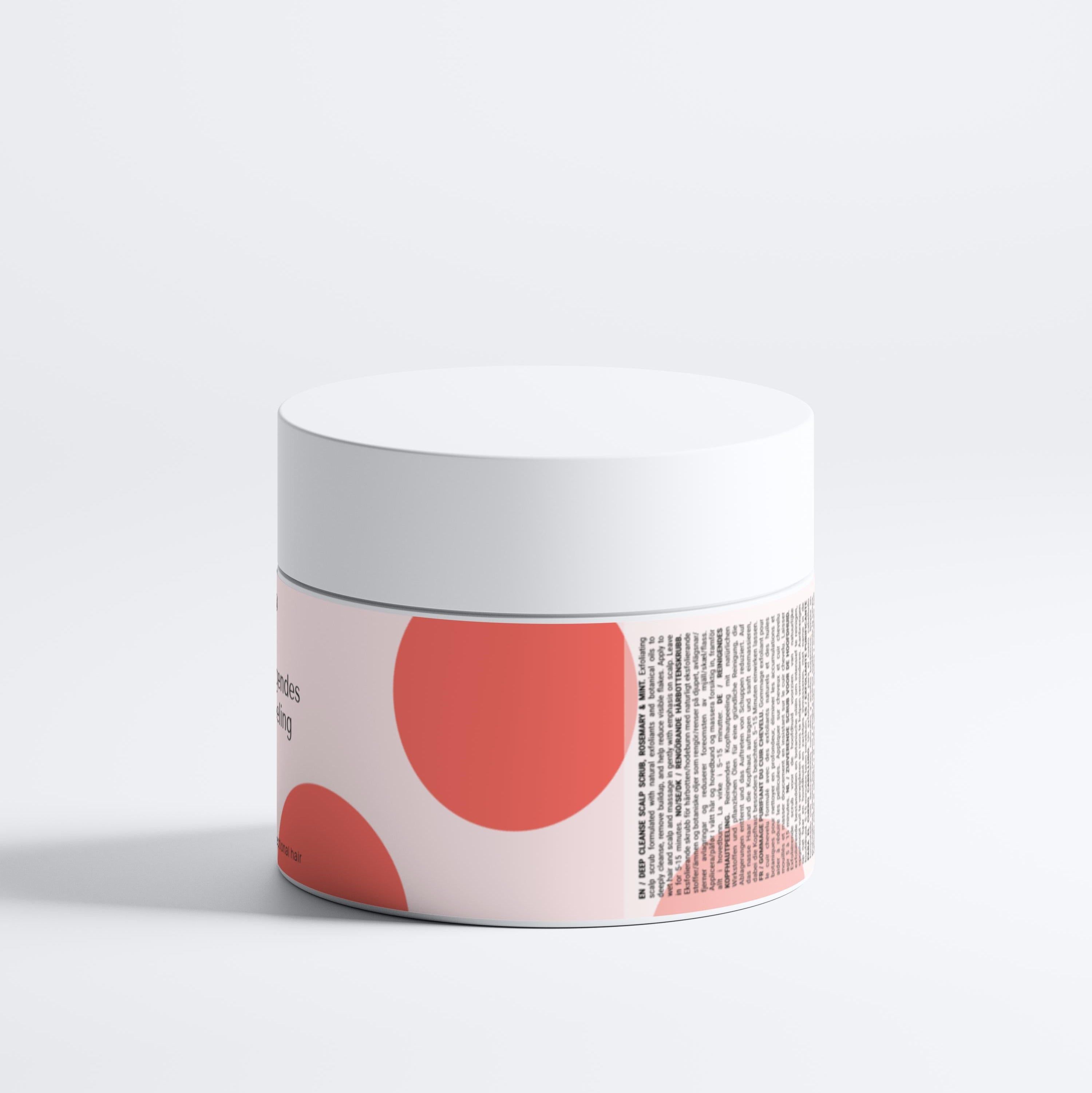 Zero Skin Kopfhautpeeling mit Rosmarin & Pfefferminze, tiefenreinigend und ausgleichend