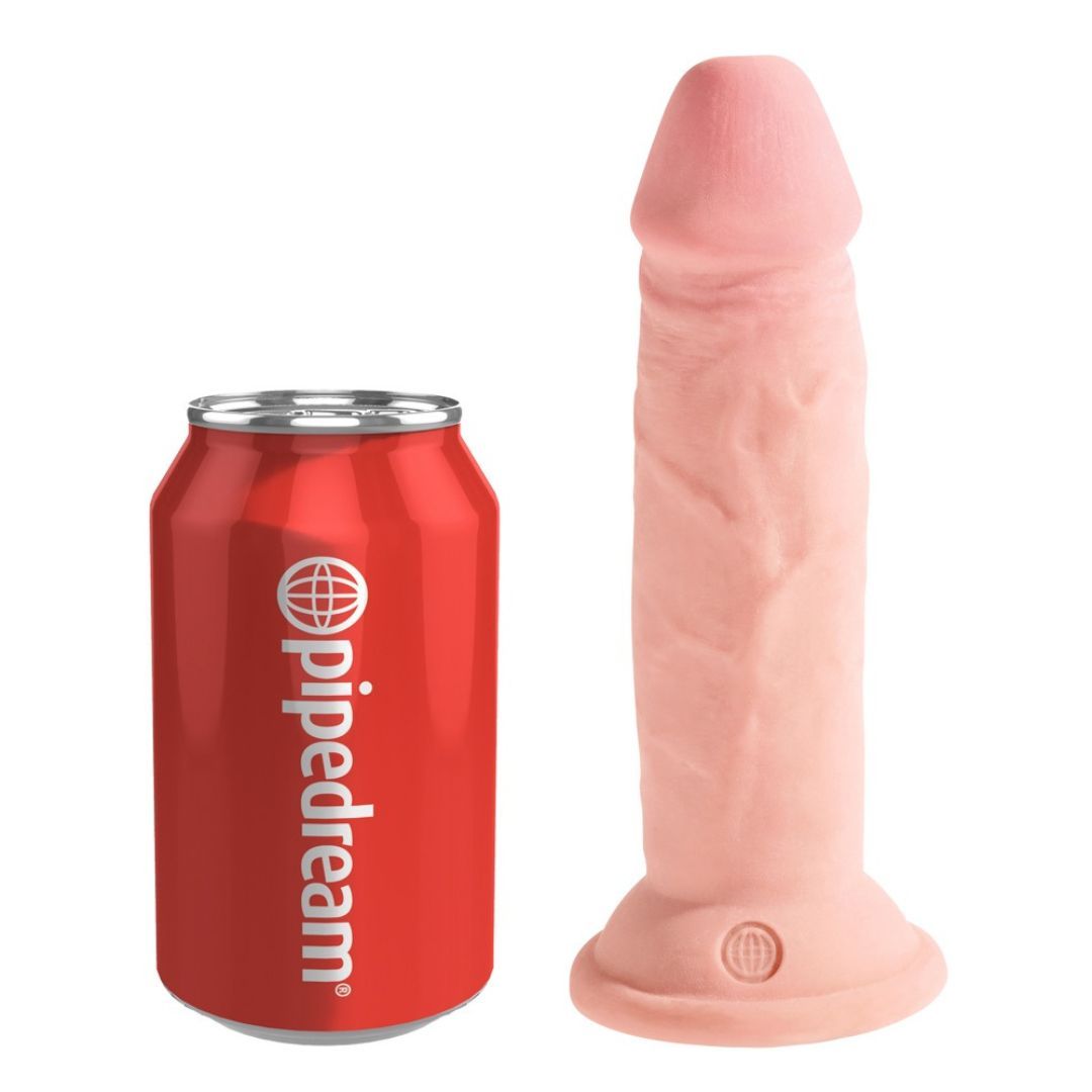 King Cock Plus Dildo '6' Triple Density“ 1 St Vibrator