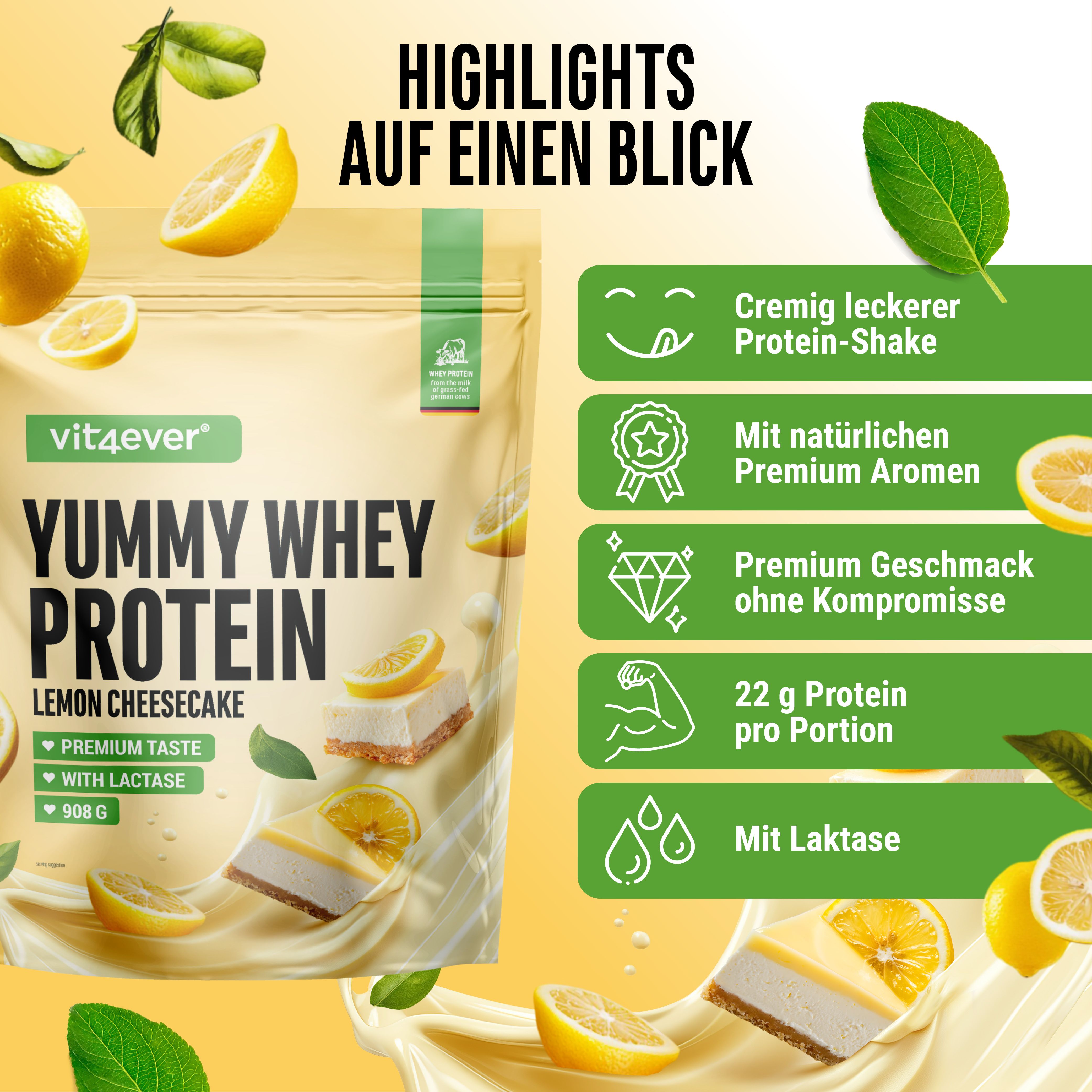 vit4ever Yummy Whey Protein