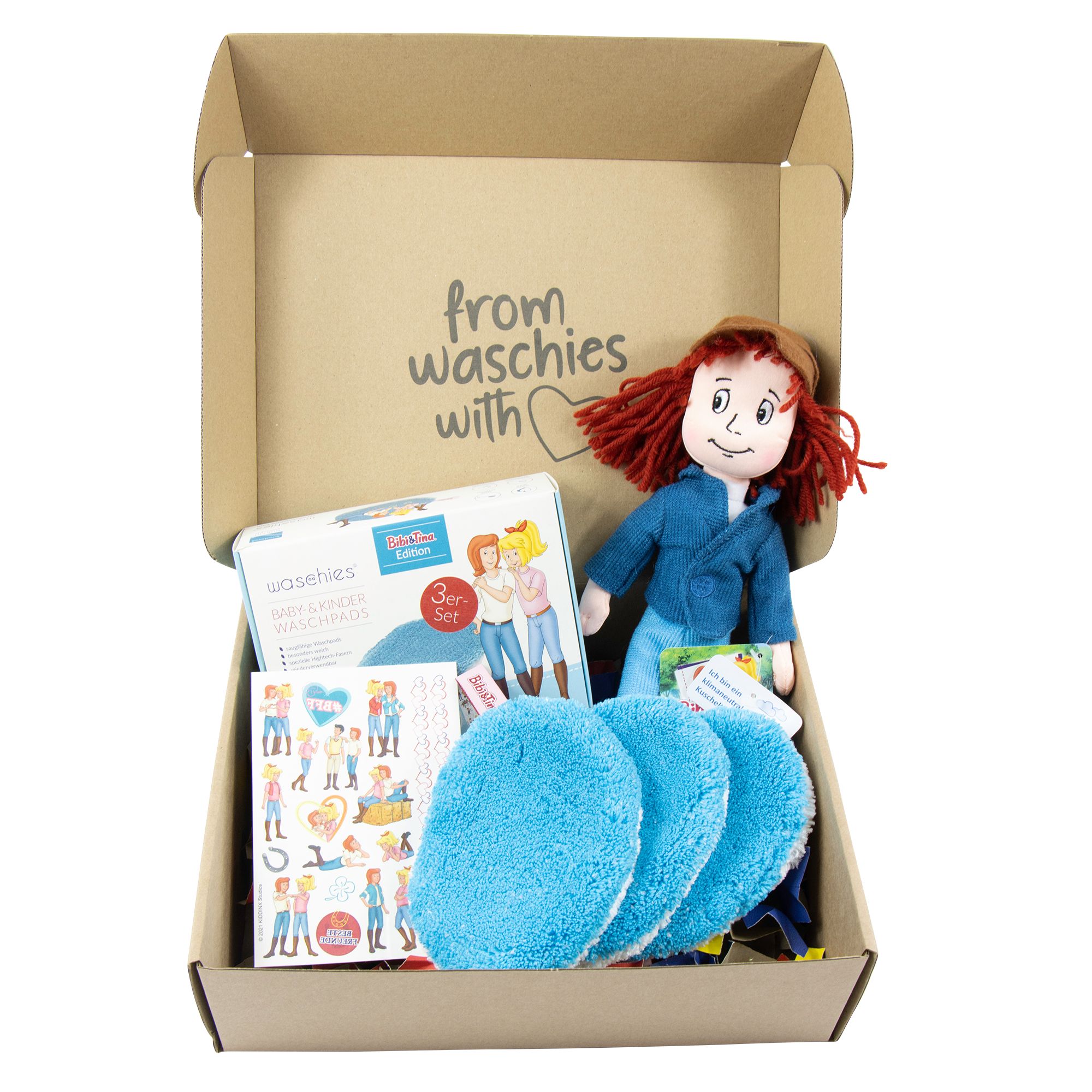 waschies Bibi & Tina Geschenke-Box – Tina