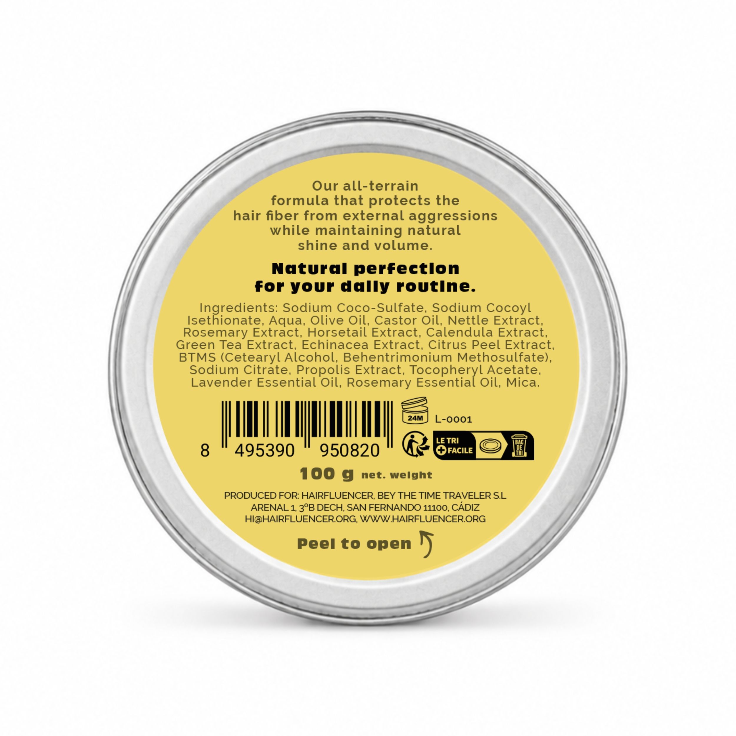 VitalizeNature Vital Balance Shampoo Bar – Olivenöl & Pflanzenextrakte für normales Haar