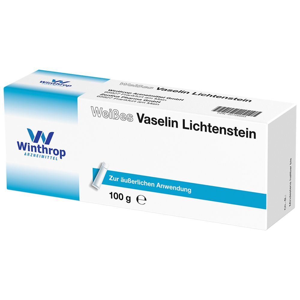 Vaseline Weiss DAB 10 Lichtenstein 100 g Salbe
