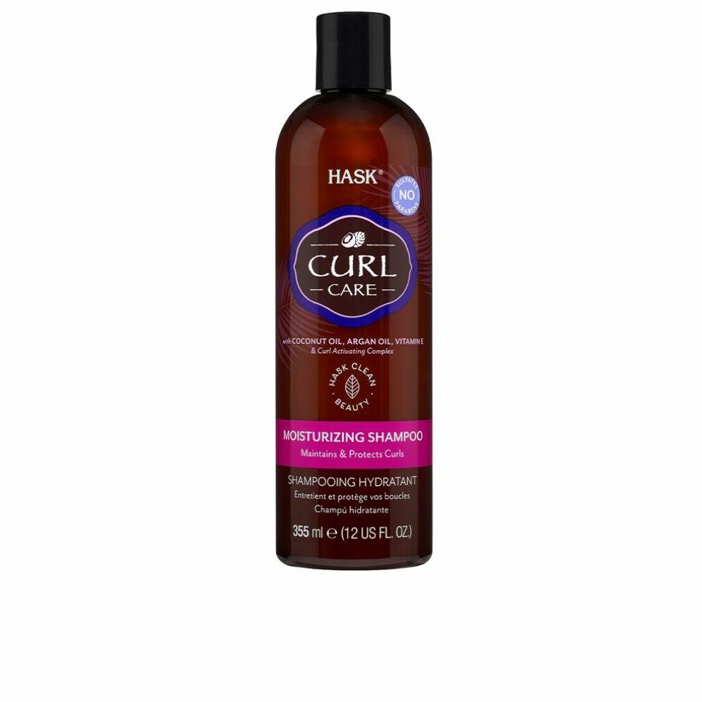 Hask Curl Care Moisturizing Shampoo Flasche, 355 ml.