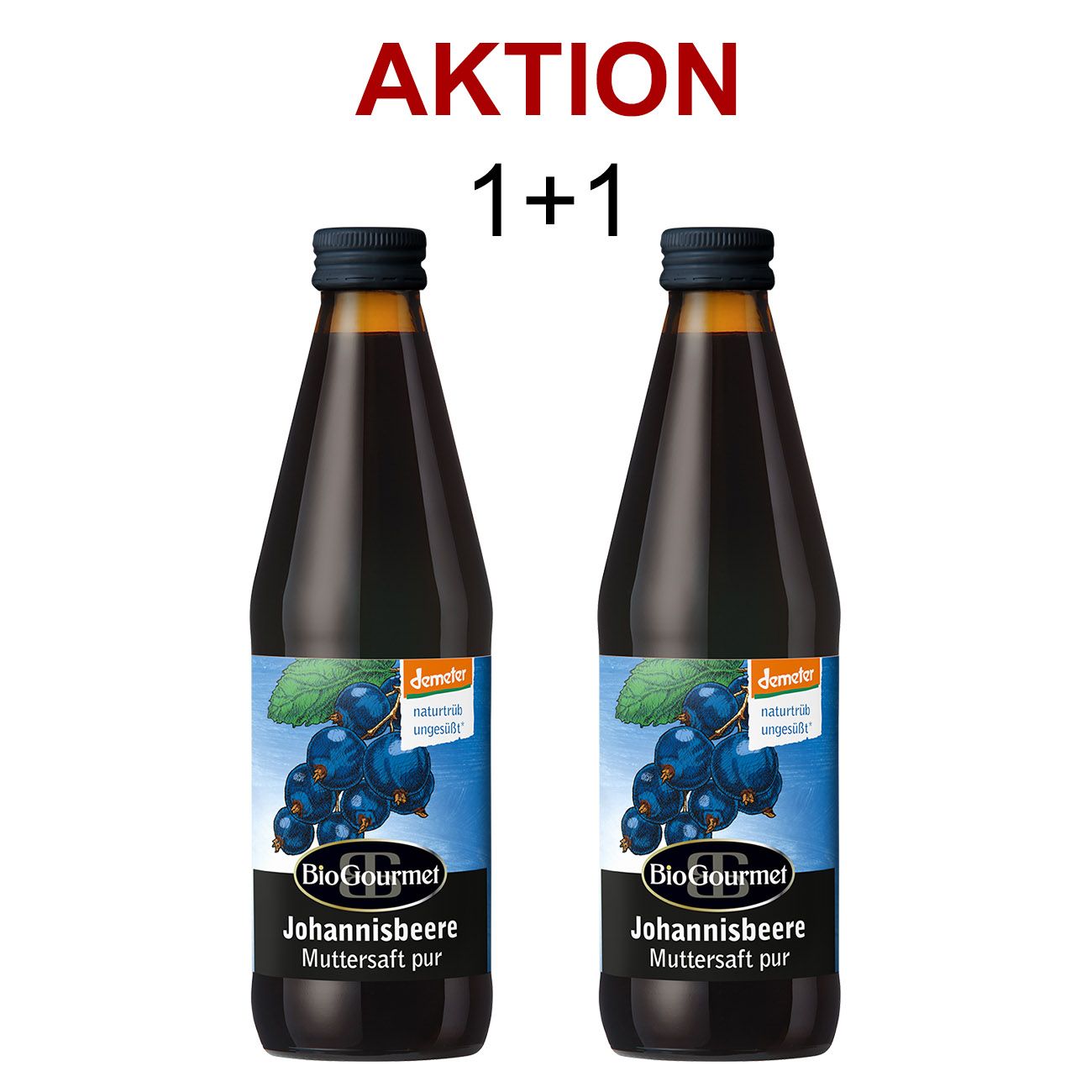 Aktion Set 1 Plus 1: Johannisbeere Muttersaft