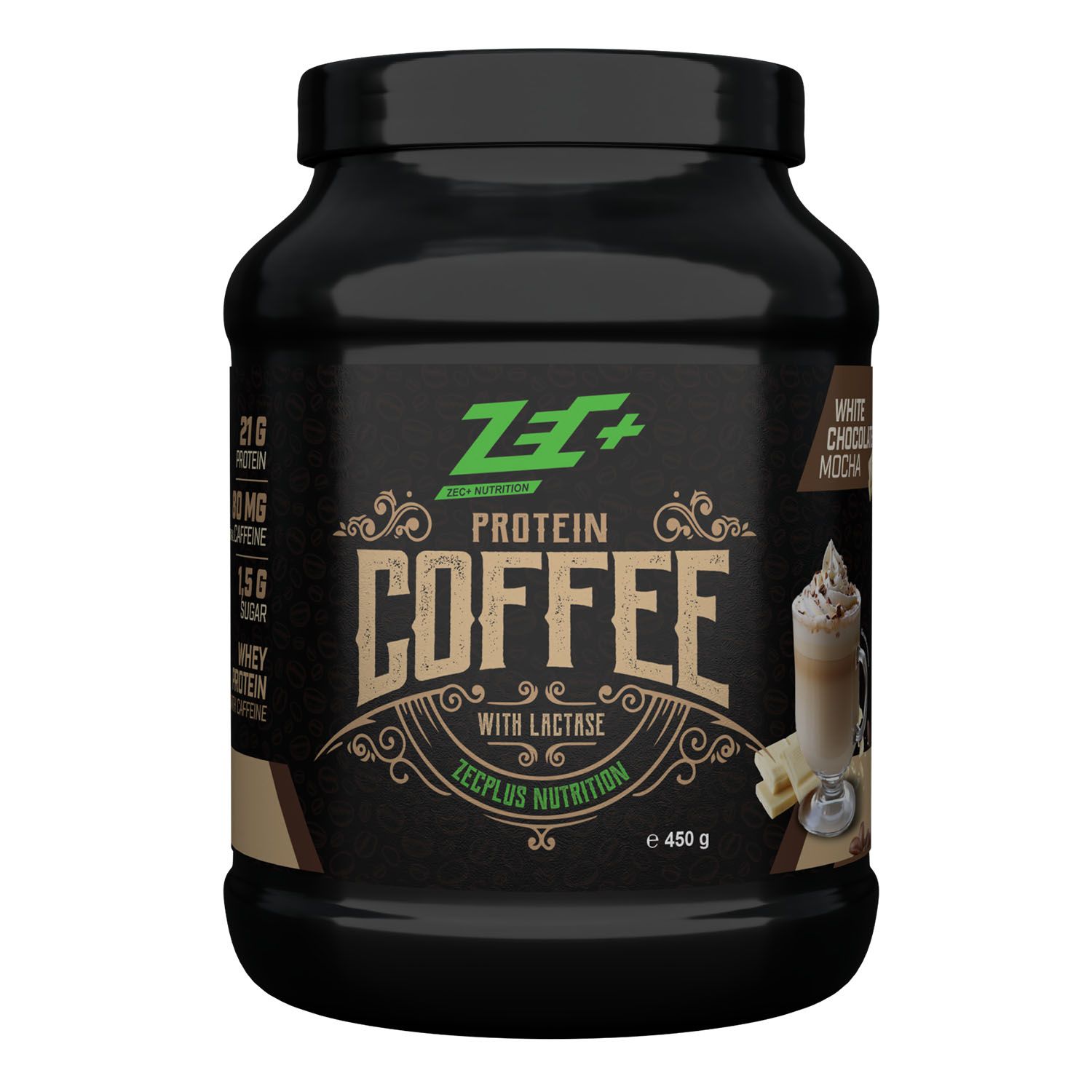 Zec+ Protein Coffee White Mocha