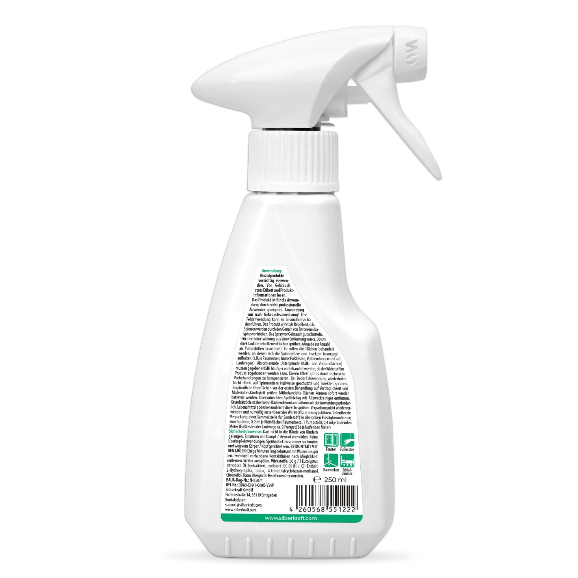 SILBERKRAFT Spinnenspray