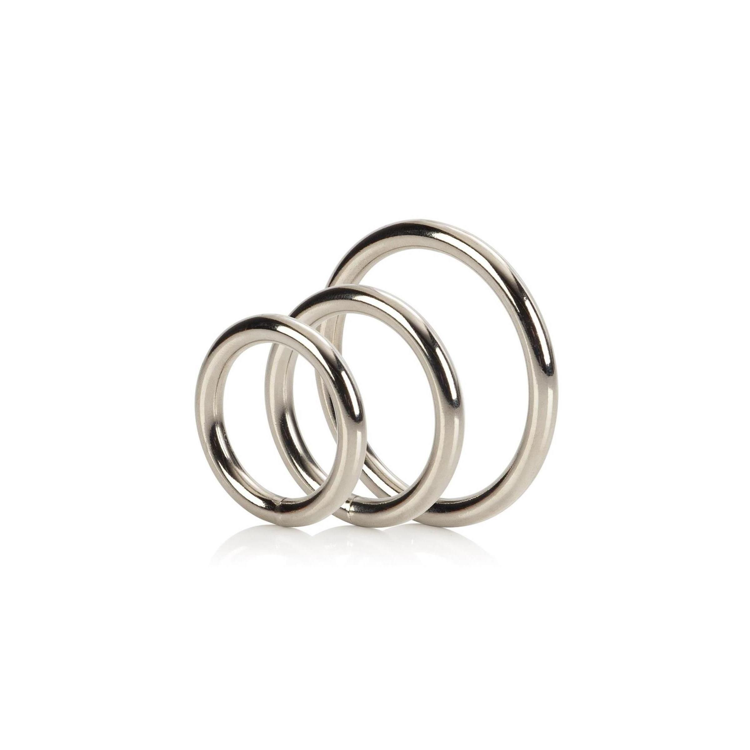 CalExotics - Silver Ring - 3 Piece Set