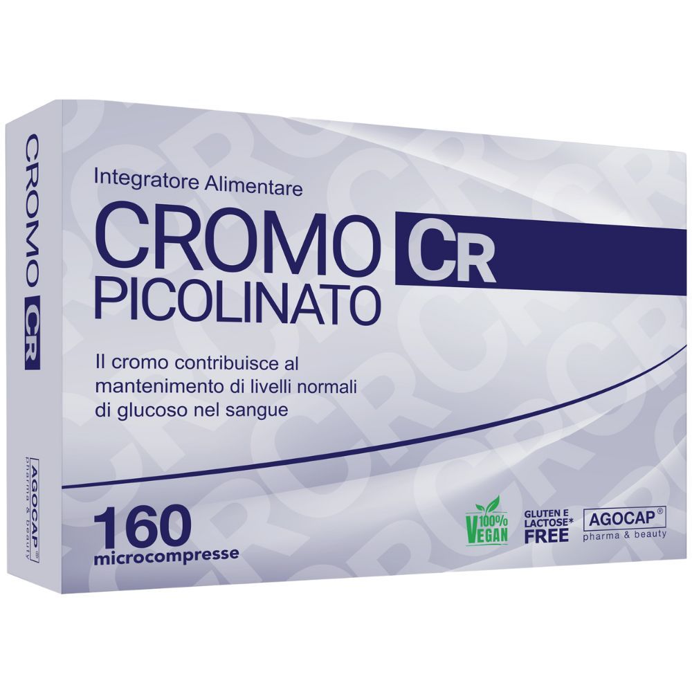 Cromo picolinato 160 cpr, per glicemia
